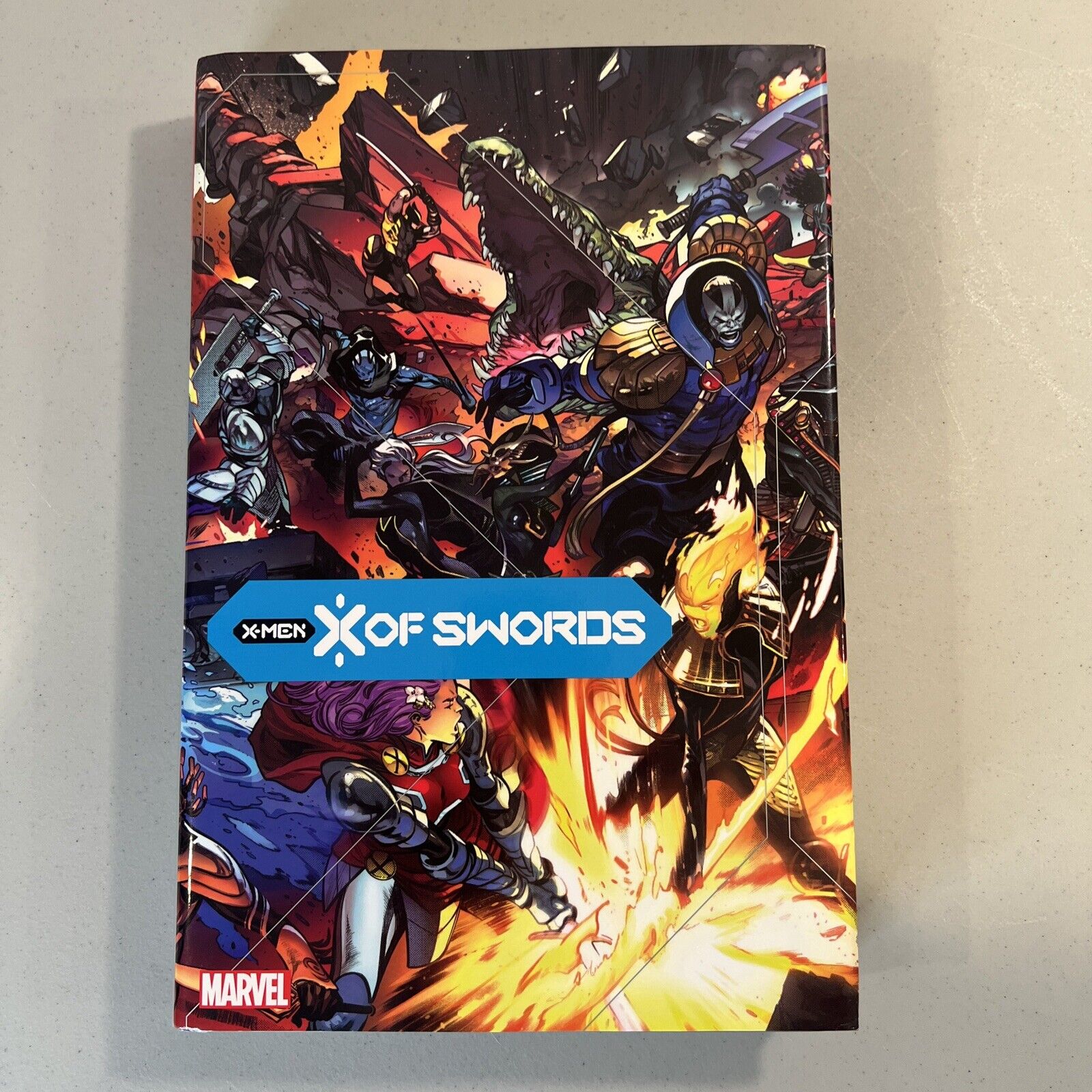 X of Swords Oversized Hardcover Out of Print OOP Hickman (X-Men, Krakoa, Marvel)