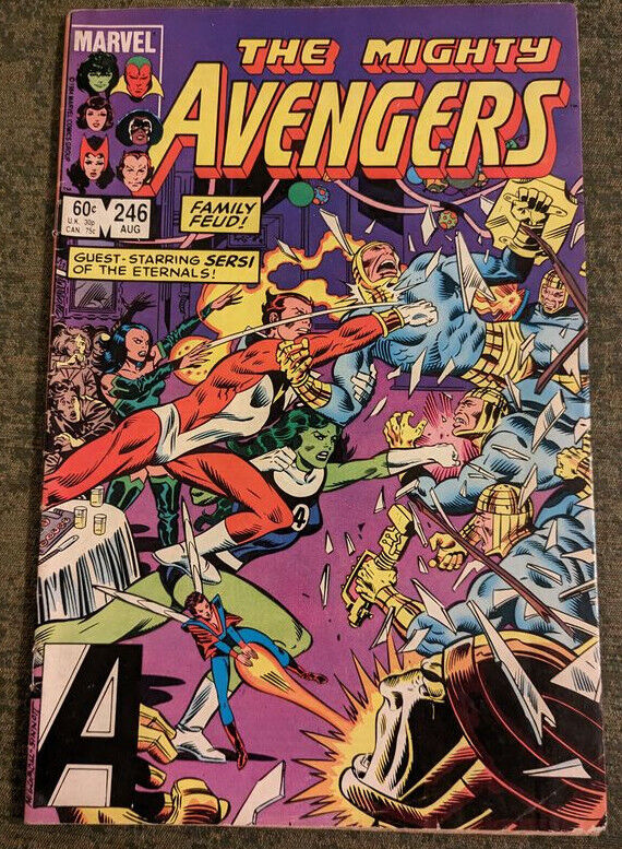 The Mighty Avengers #246 - comic book - original 1st printing - 1984