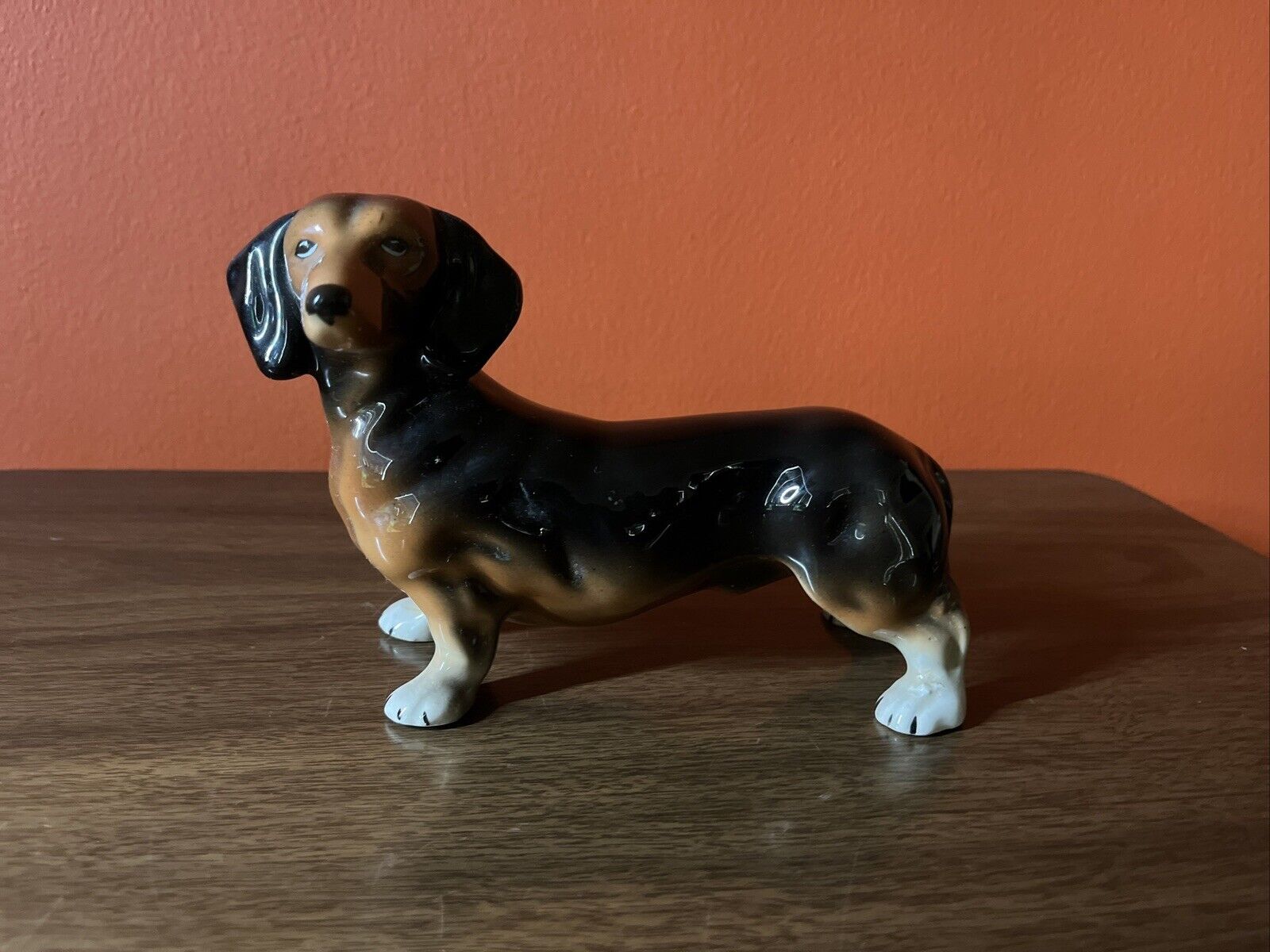 Shafford Dachshund Dog Porcelain Figurine