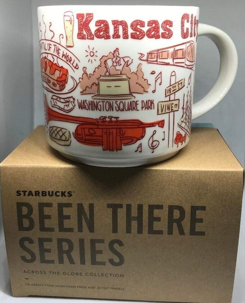 Starbucks 2018 Kansas City Been There Collection Coffee Mug NEW IN BOX
