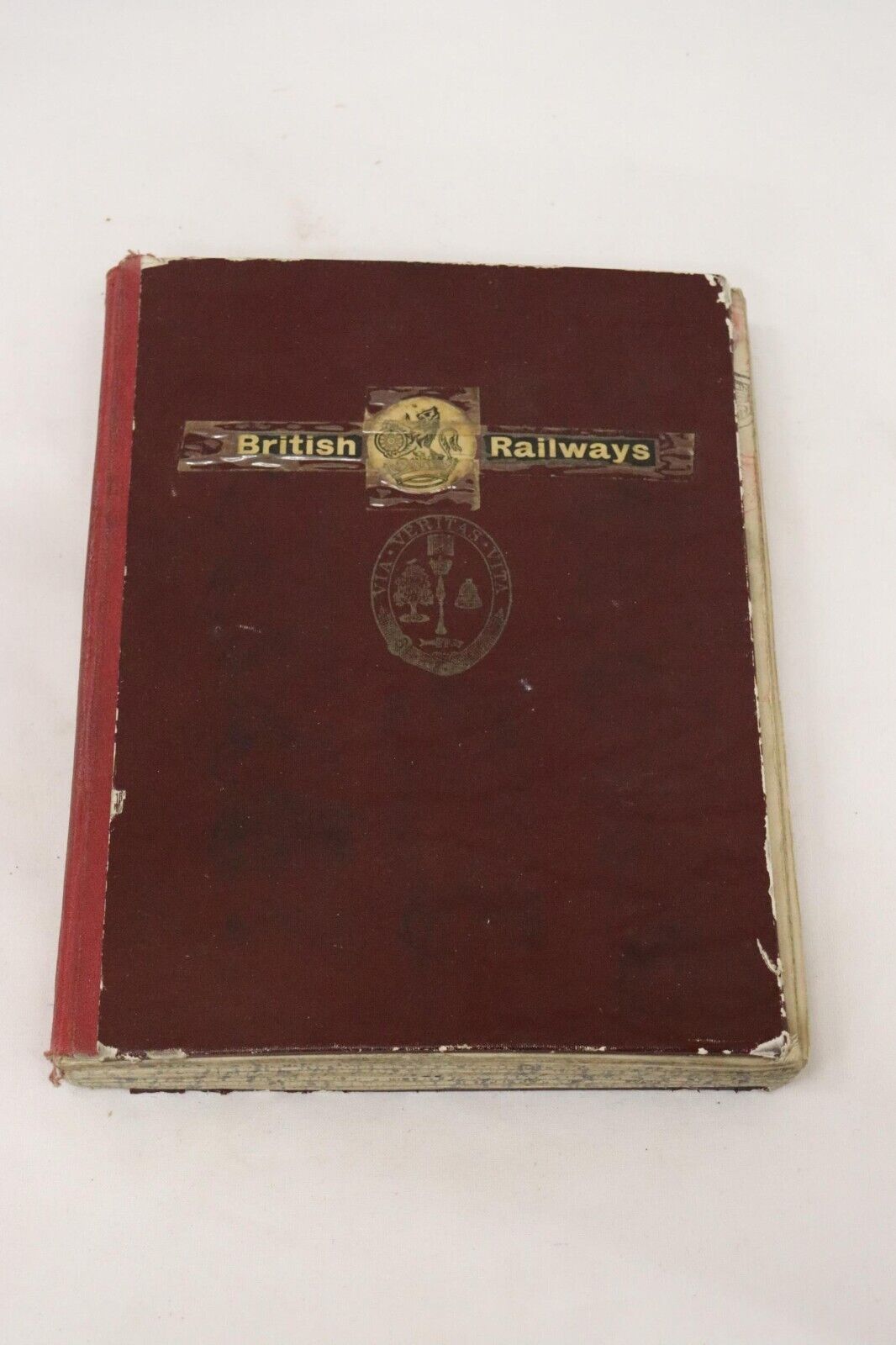 A 1957 BRITISH RAIL TRAINSPOTTERS RECORD BOOK (RARE PART OF HISTORY)