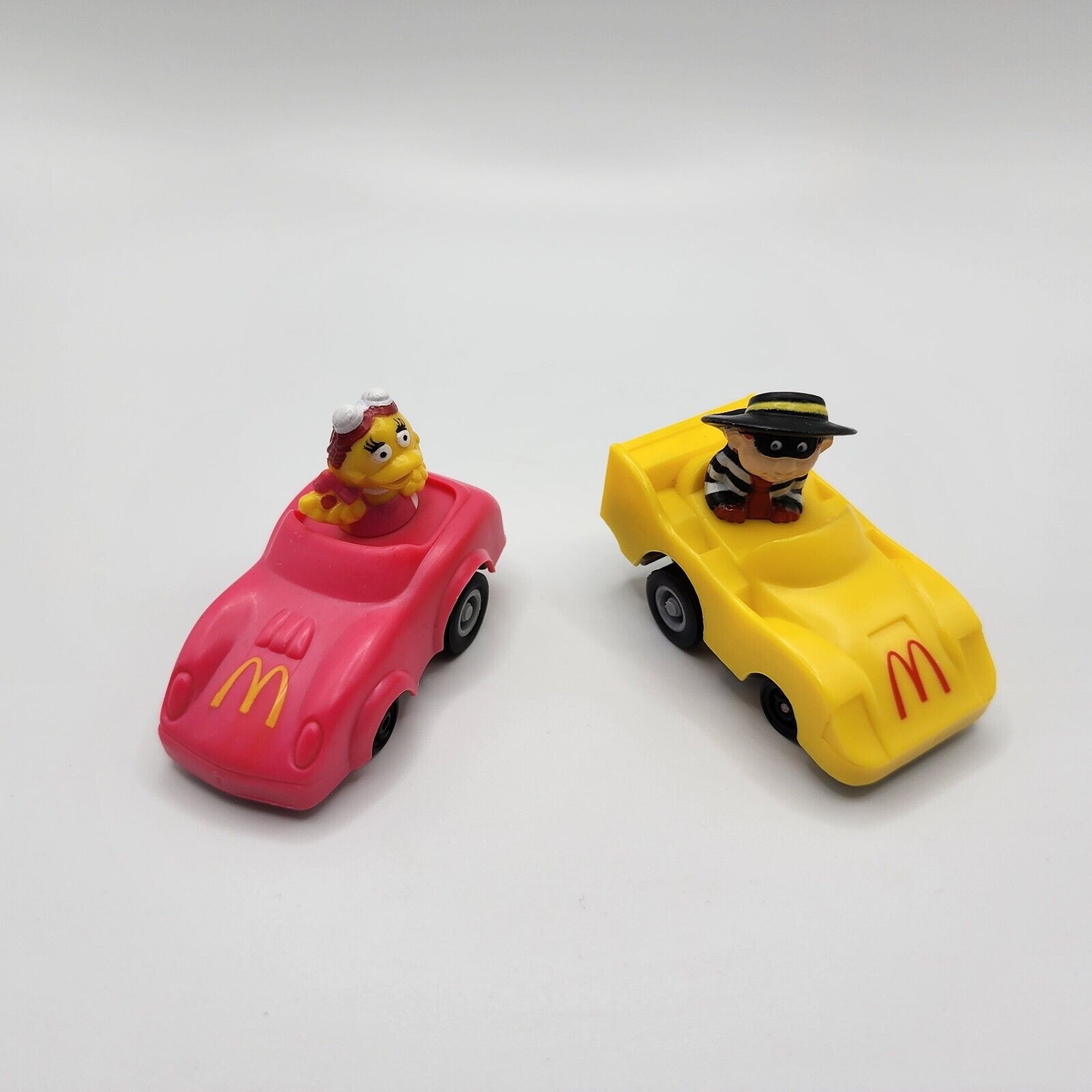 Set Of 2 McDonalds Turbo Macs Hamburgler Vintage 1988