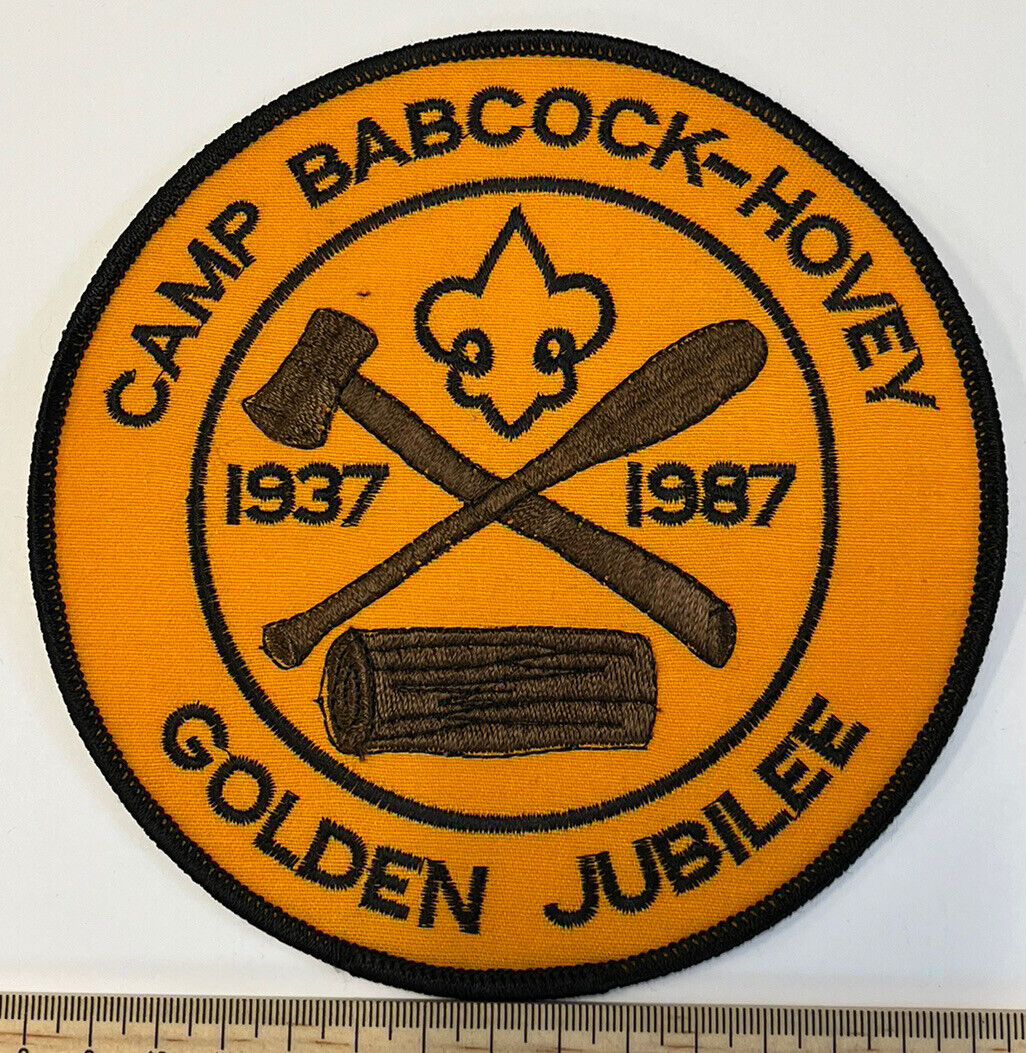 Camp Babcock Hovey 1987 JP Anniversary 50th