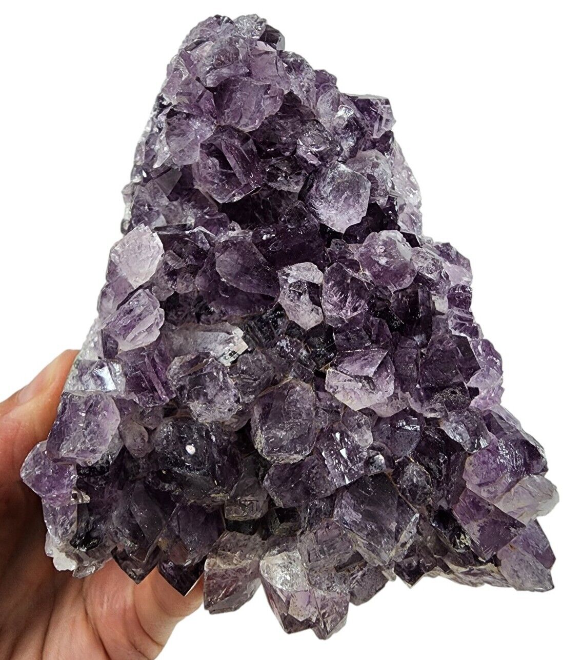 Amethyst Crystal Natural Freestand Uruguay 1lb 2.4oz.