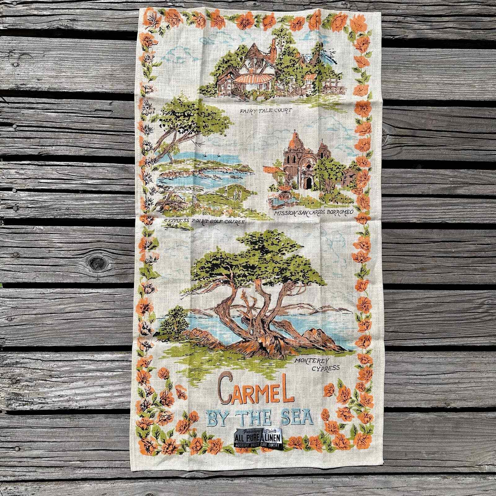 Carmel-by-the-Sea Deadstock Vintage Hand Towel
