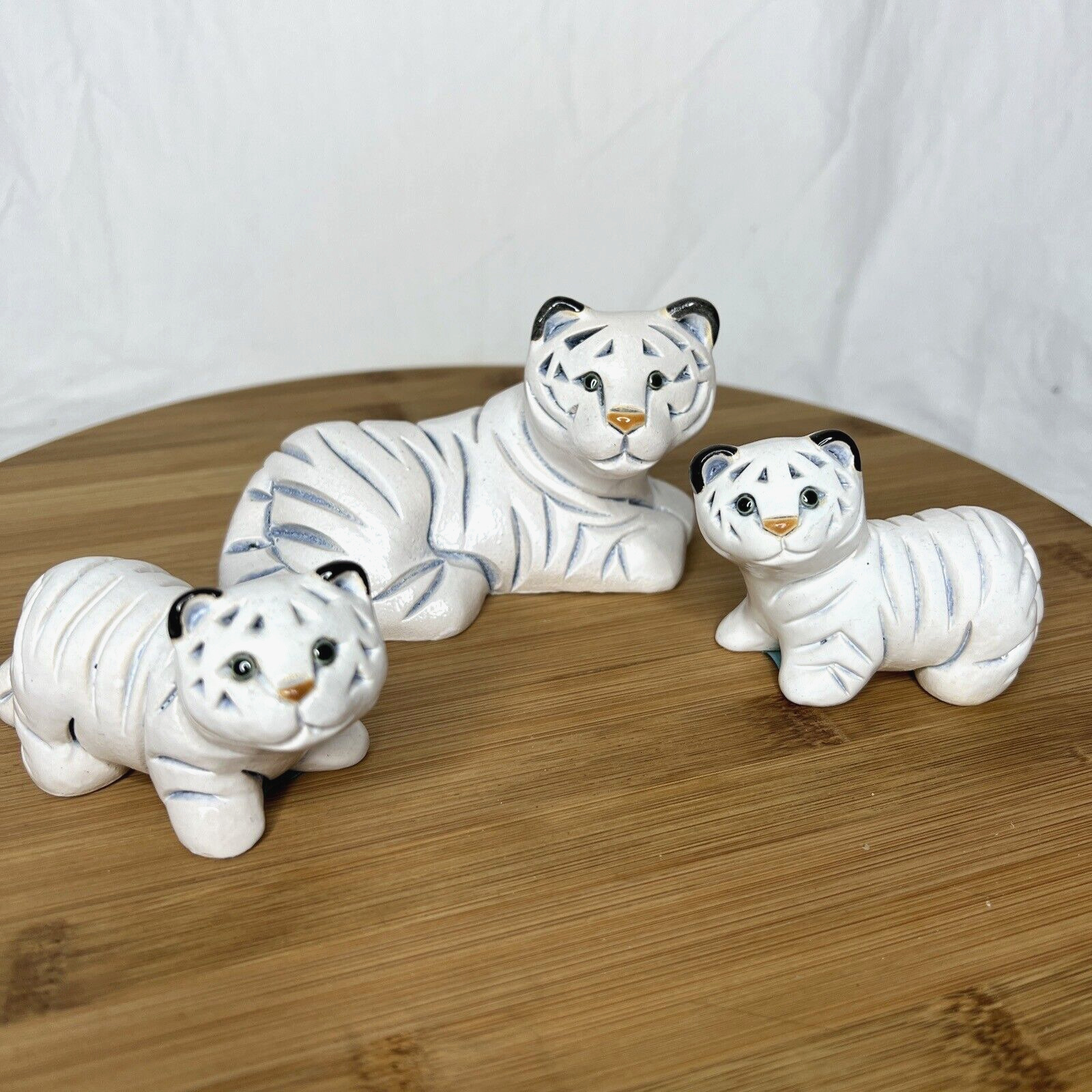 Artesania Rinconada White Tiger with Cubs #344 A344 B344 Original Stickers