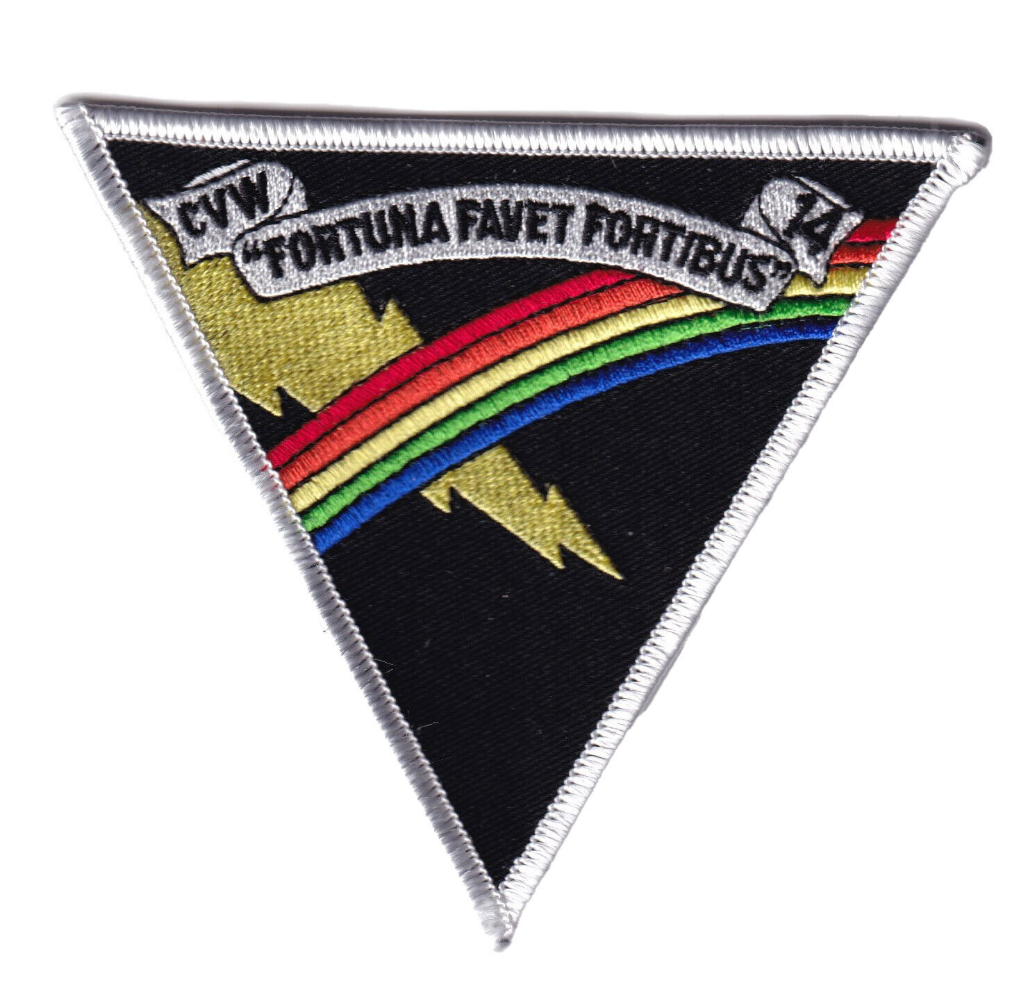 Carrier Air Wing 14 CVW-14 Patch – Plastic Backing/Sew On, 4.5\
