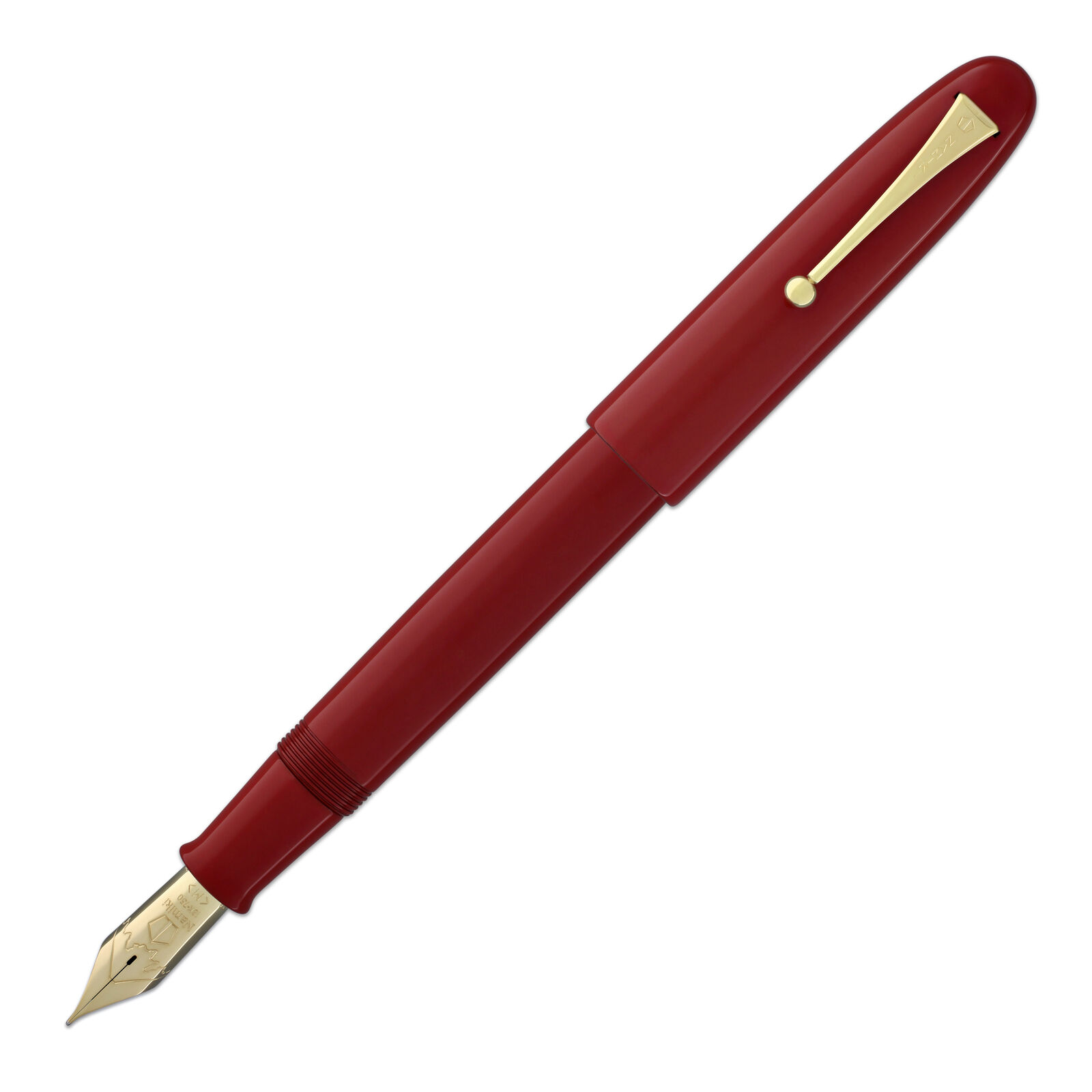 Namiki Emperor Urushi Fountain Pen - Vermilion Red - Broad Point NEW N60305