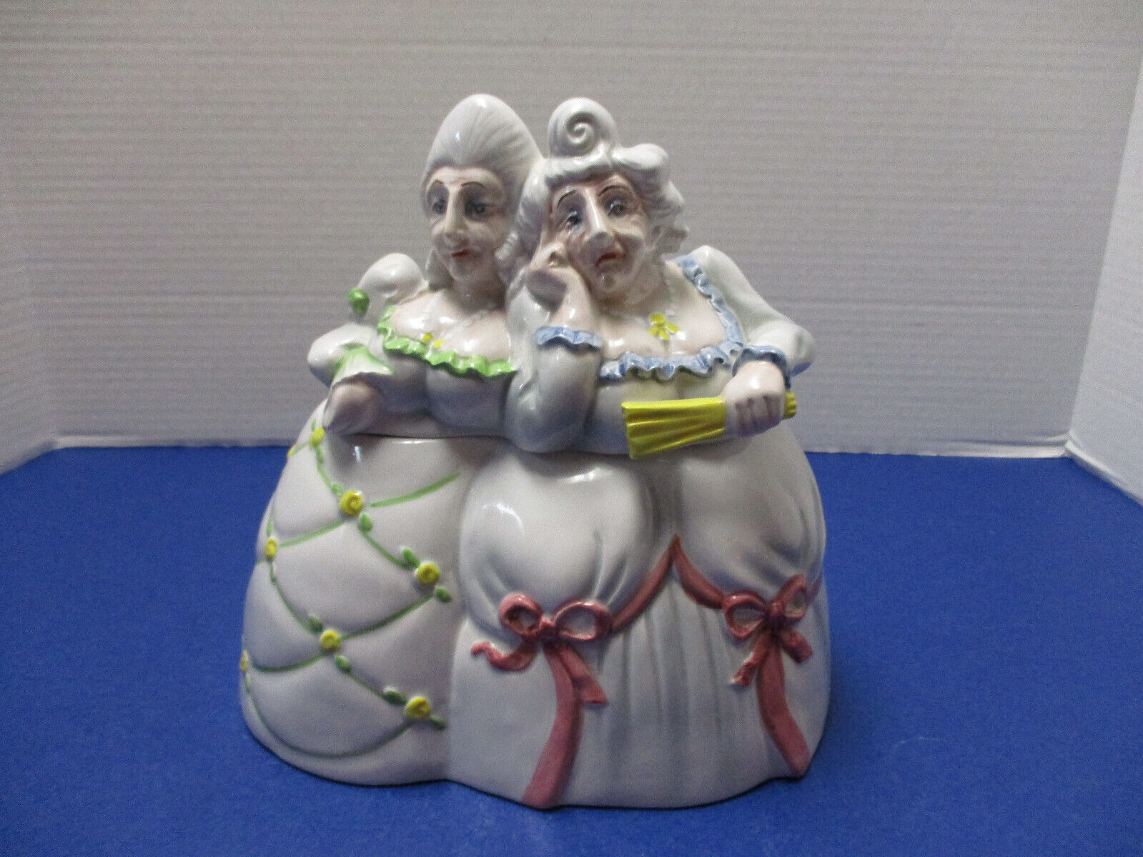 Dept 56 1989 Ugly Step Sisters Cookie Jar RARE Whimsical Piece