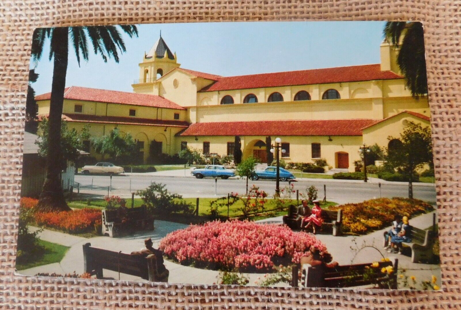 City of San Jose, CA Municipal Civic Auditorium 1950\'s Photo Postcard