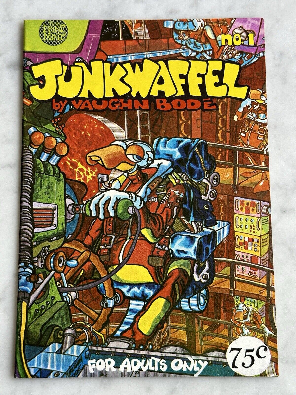 Junkwaffel #1 by Vaughn Bode 2nd Print VF/NM 9.0 - Buy 3 for  (1976)