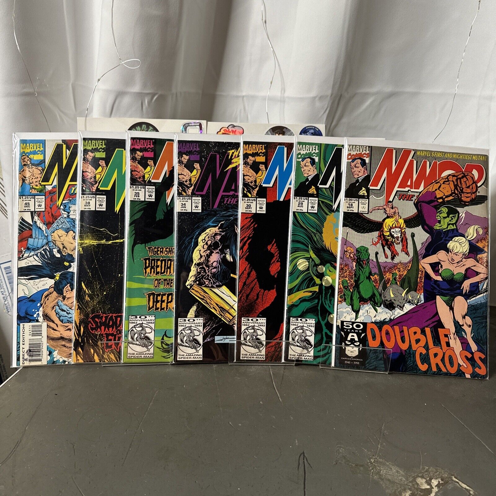 Lot of 7 Namor: The Sub-Mariner Marvel Comic Books Modern Age 