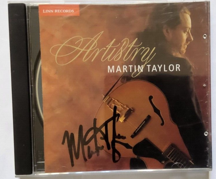Martin Taylor – Artistry (CD, 2009) Album Signed