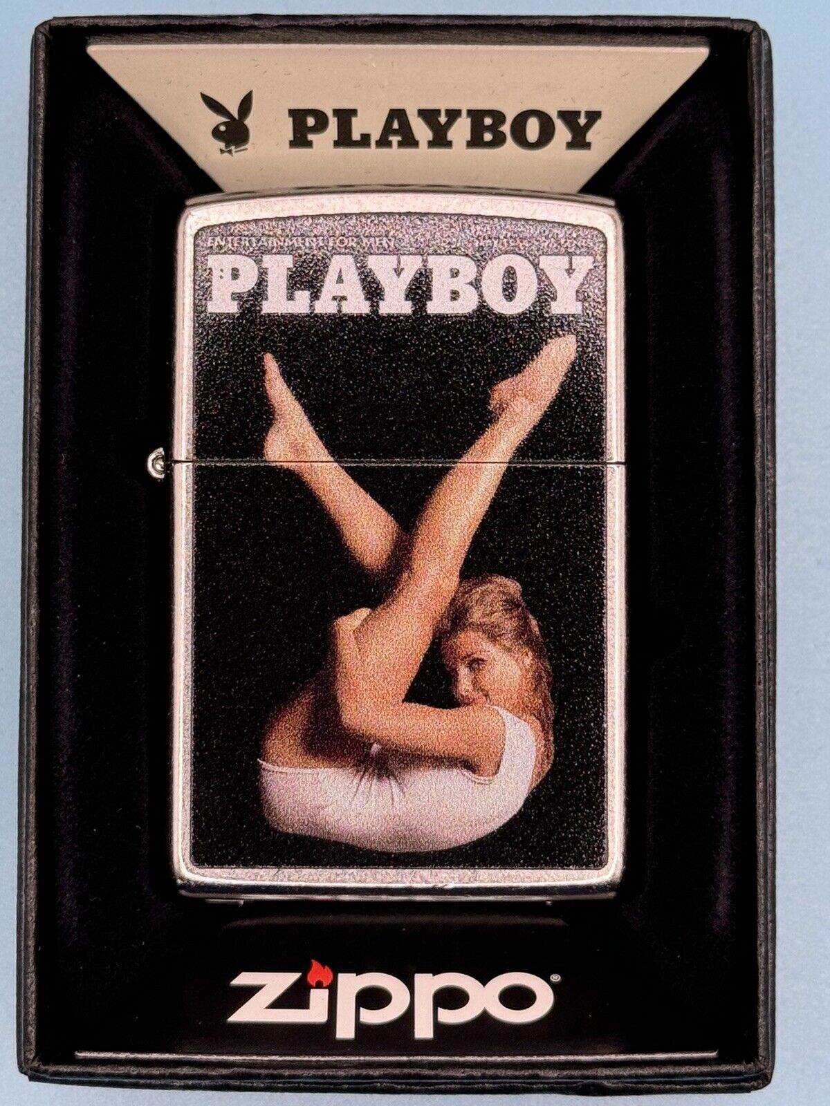 Vintage May 1964 Playboy Magazine Cover Zippo Lighter NEW Rare Pinup