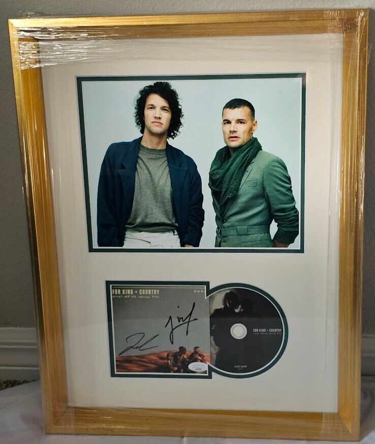 For KIng & Country Signed What are we waiting  CD Autographed  JSA Authenticated