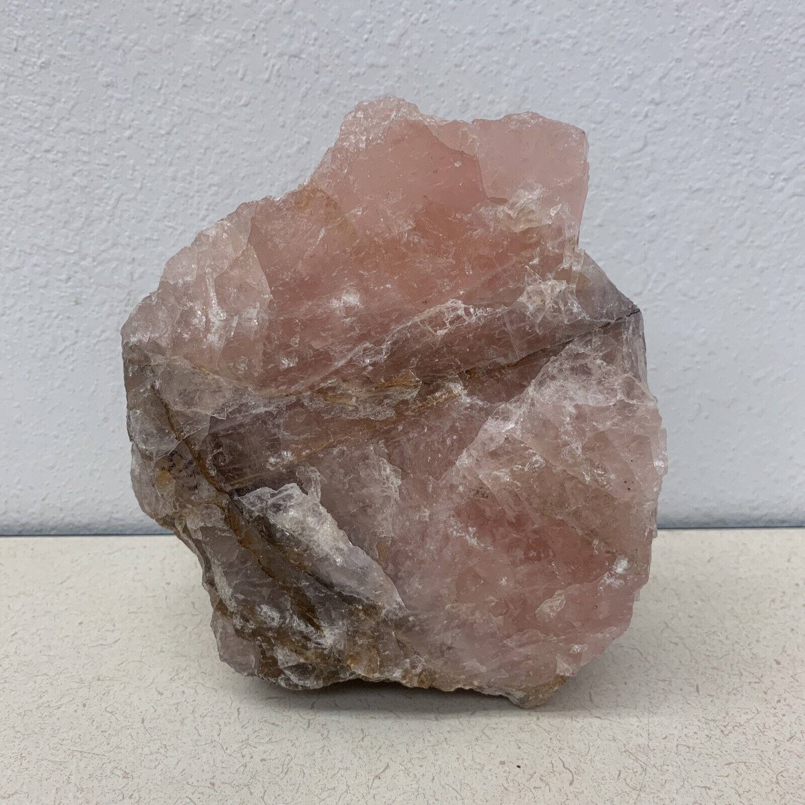 5LB Natural Pink Rose Quartz Crystal Reiki Healing Gem Stone Pink Chakra Raw