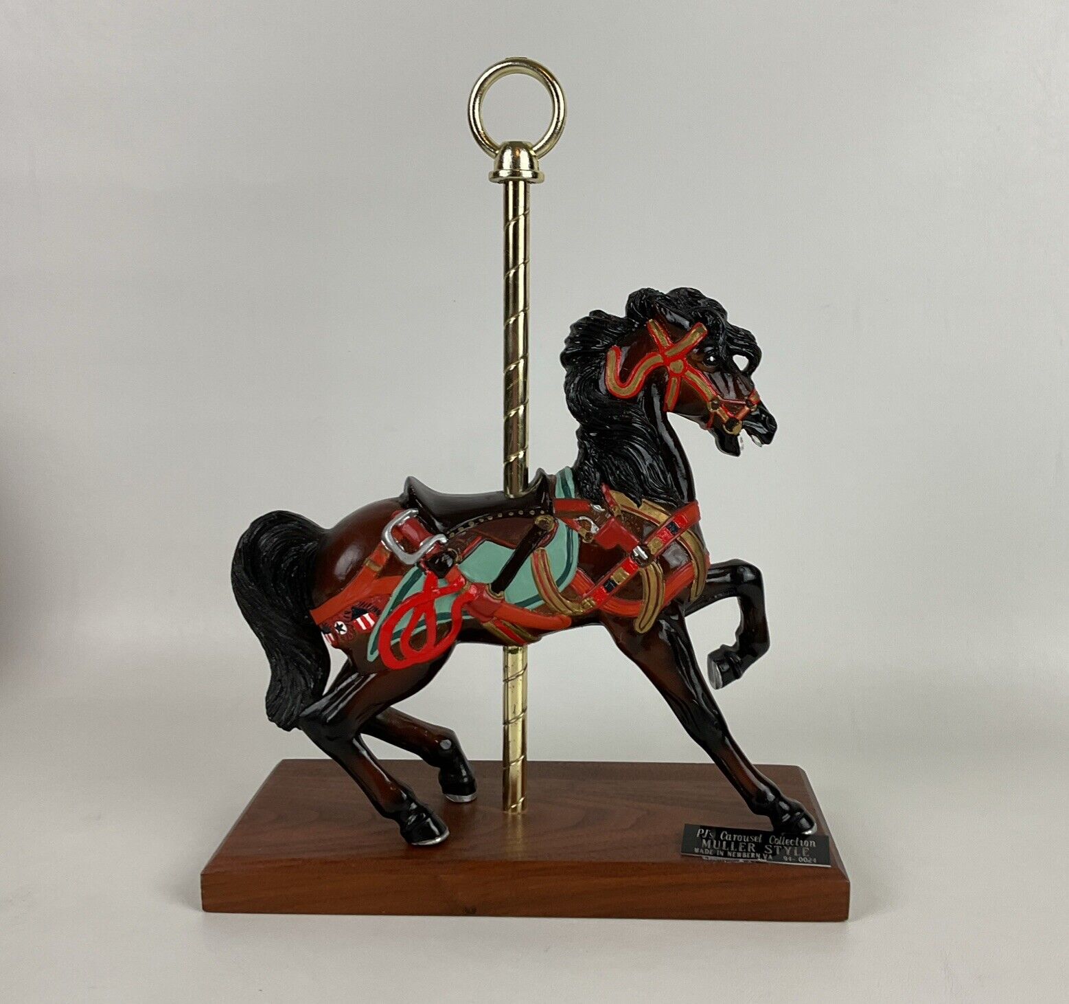 PJ'S CAROUSEL HORSE MULLER COLLECTION SIGNED BY MICHELLE PHELPS