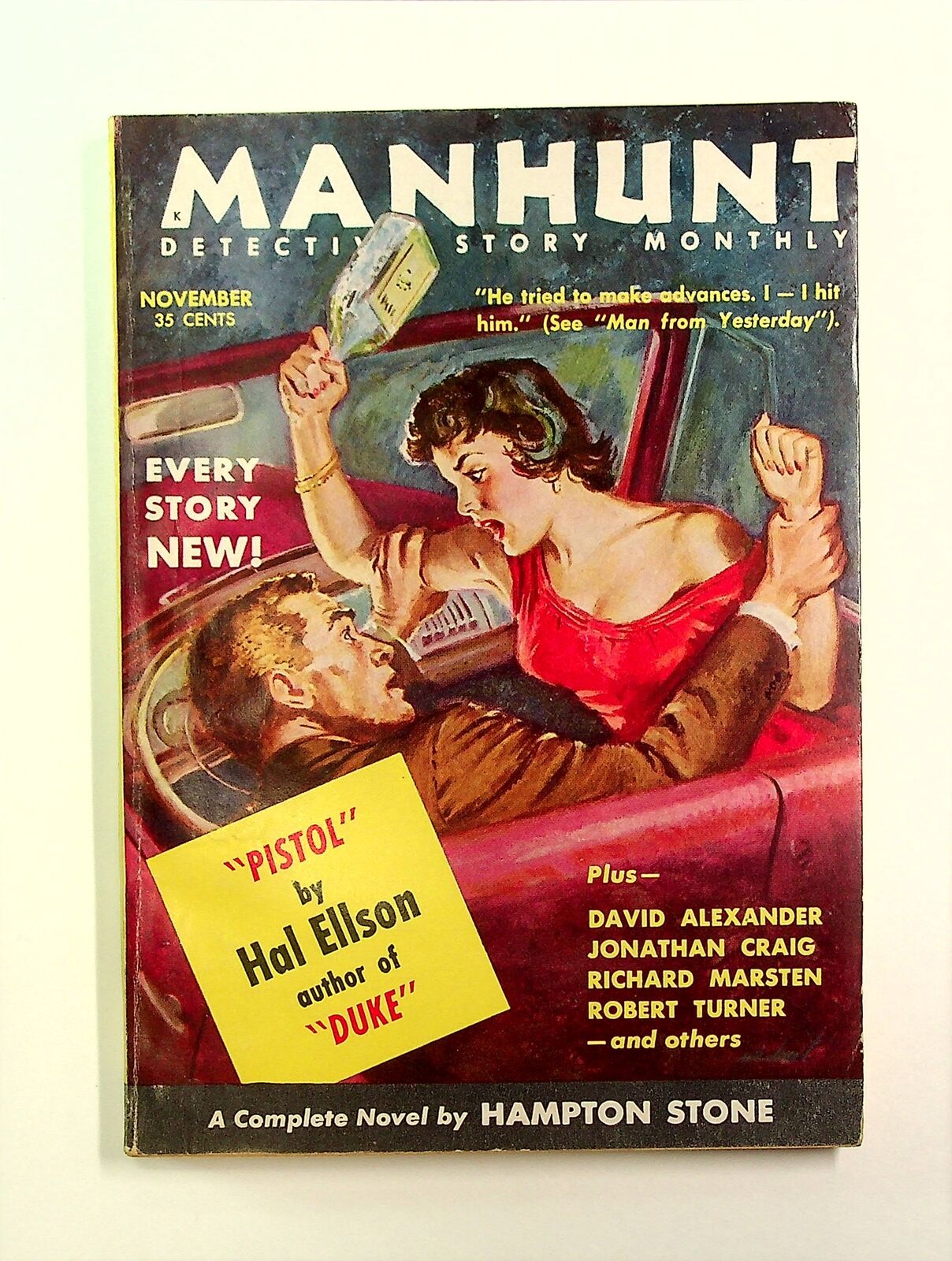Manhunt Magazine Vol. 2 #9 FN 1954