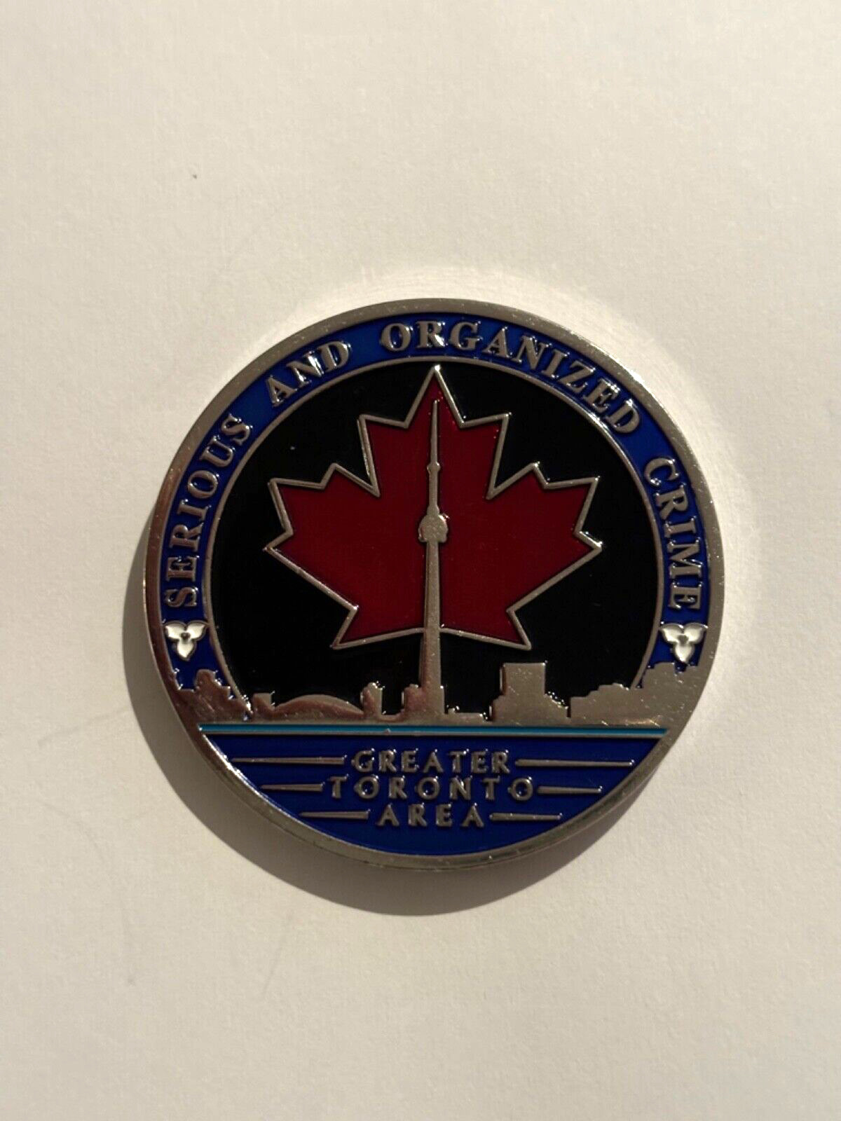 RCMP \'O\' Div Challenge Coin - Serious and Organized Crime