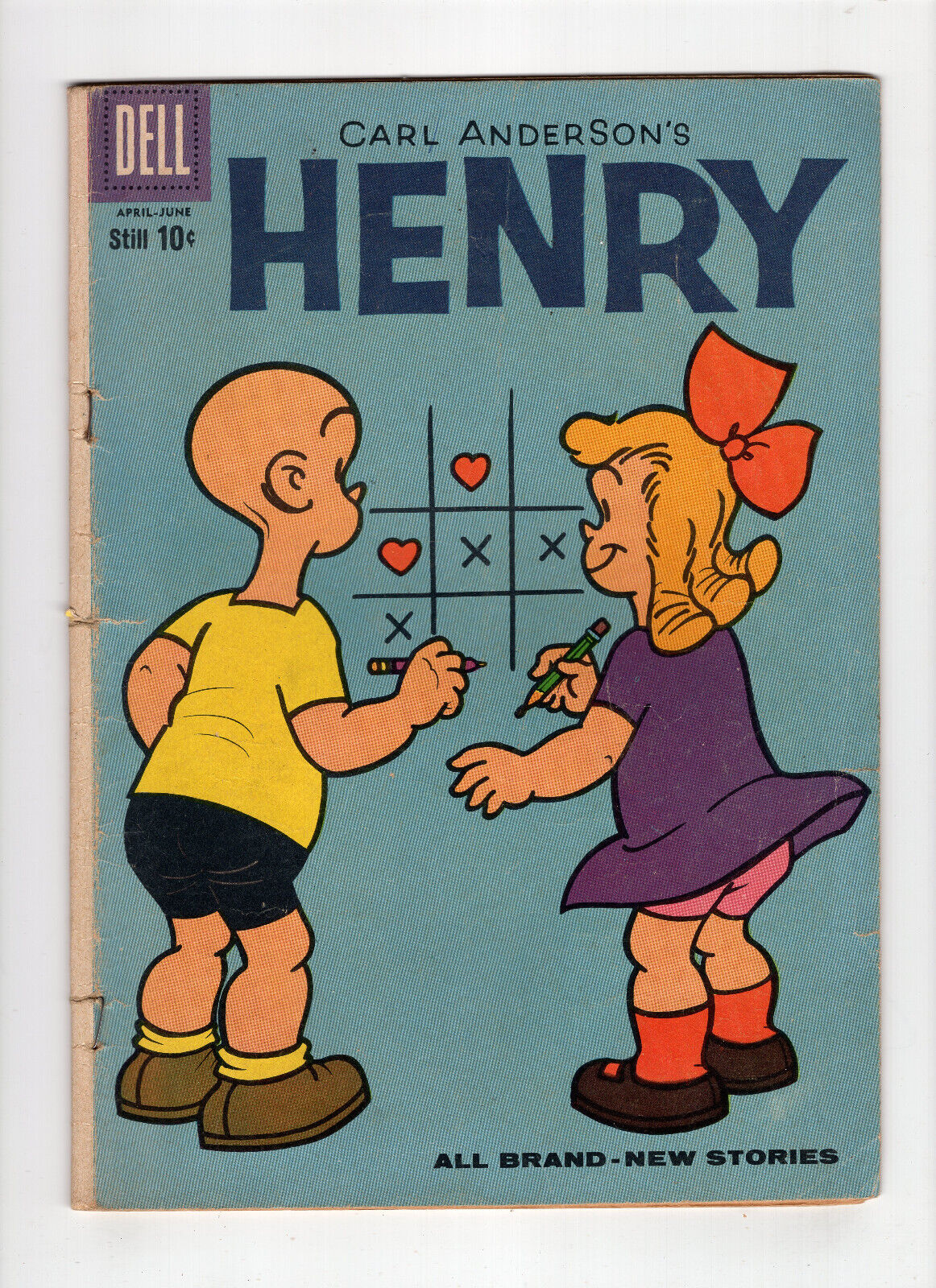 Carl Anderson\'s Henry #61 (1960, Dell Comics) Low Grade