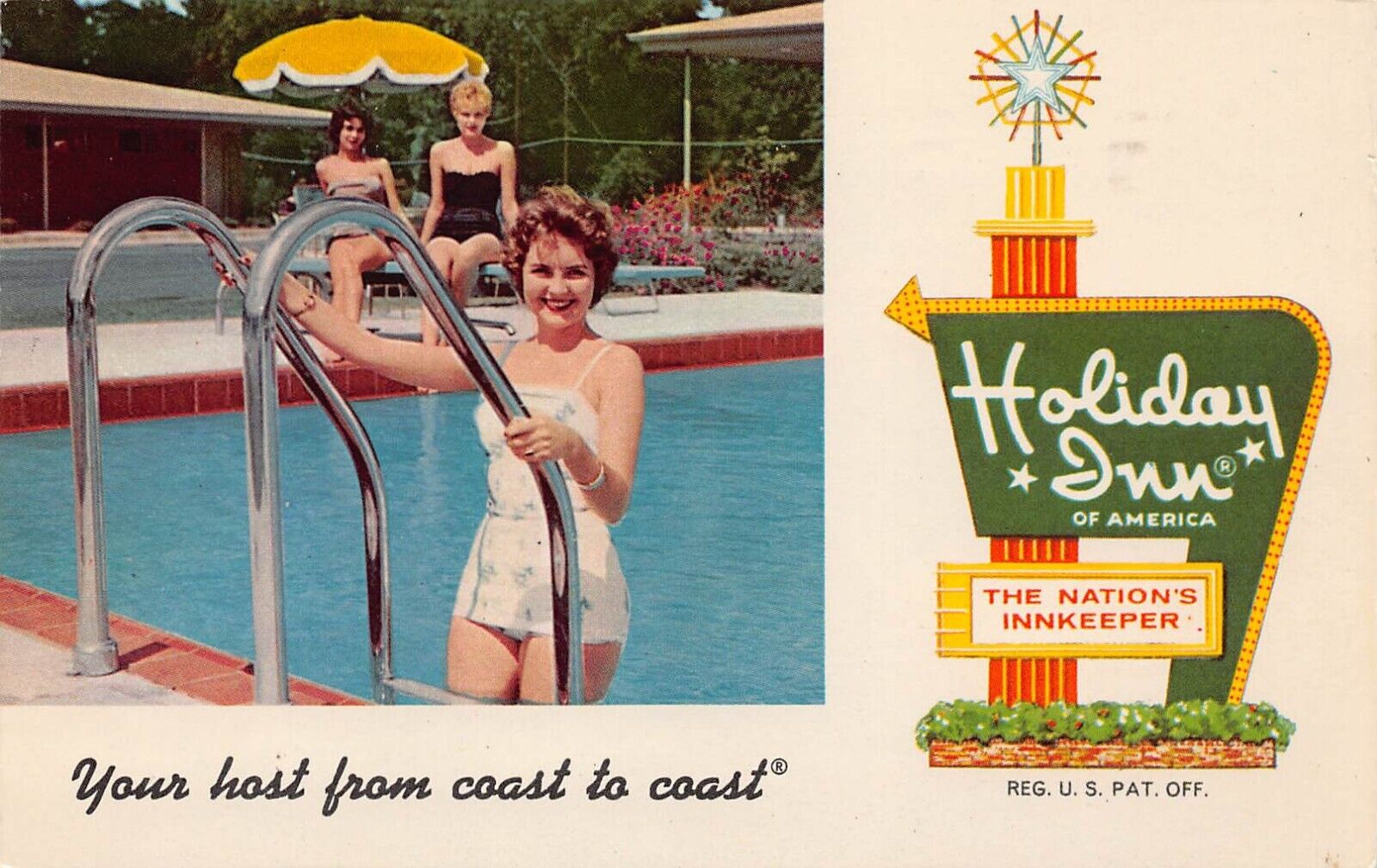 1972 Southfield Michigan MI Holiday Inn N W Detroit Chrome Postcard