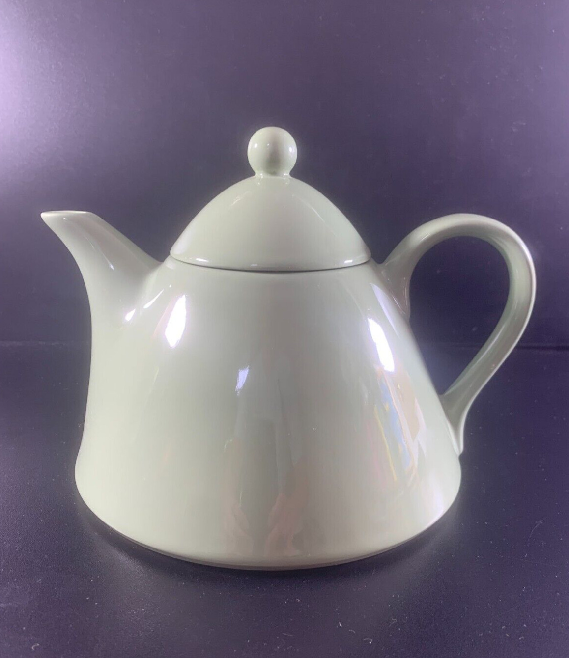 Lenox Casual Colors Teapot - Olive, Made in Italy, 7\