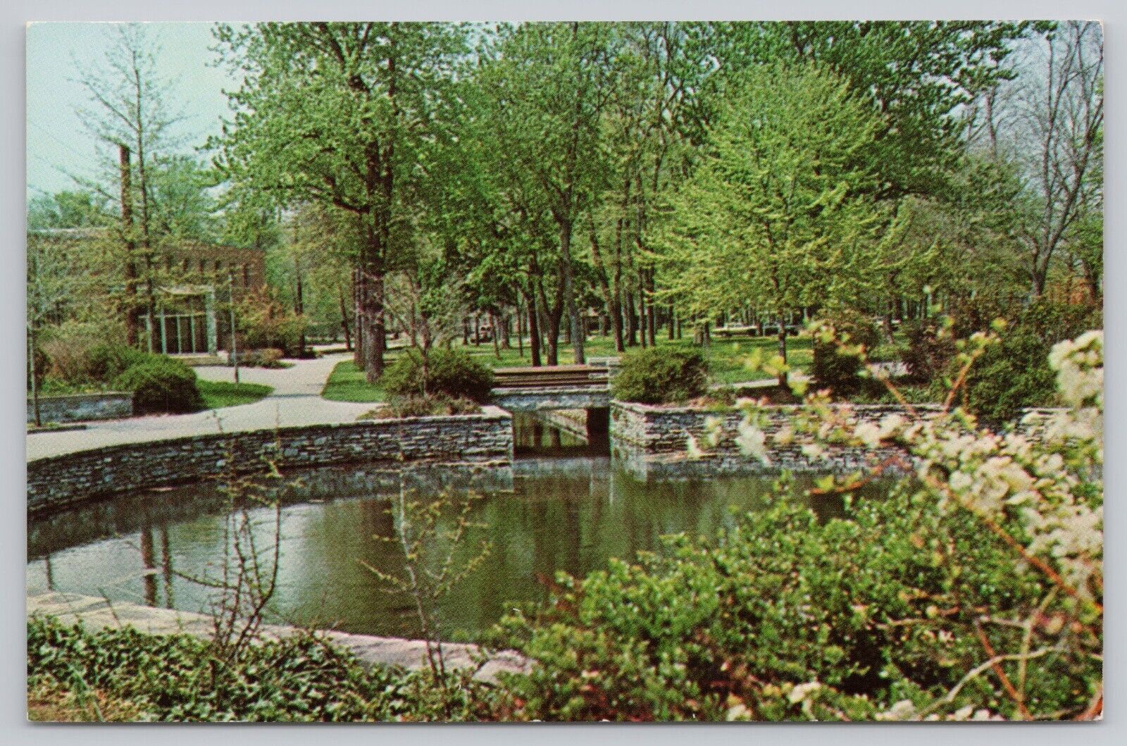Lititz Pennsylvania, Lititz Spring Park, Vintage Postcard
