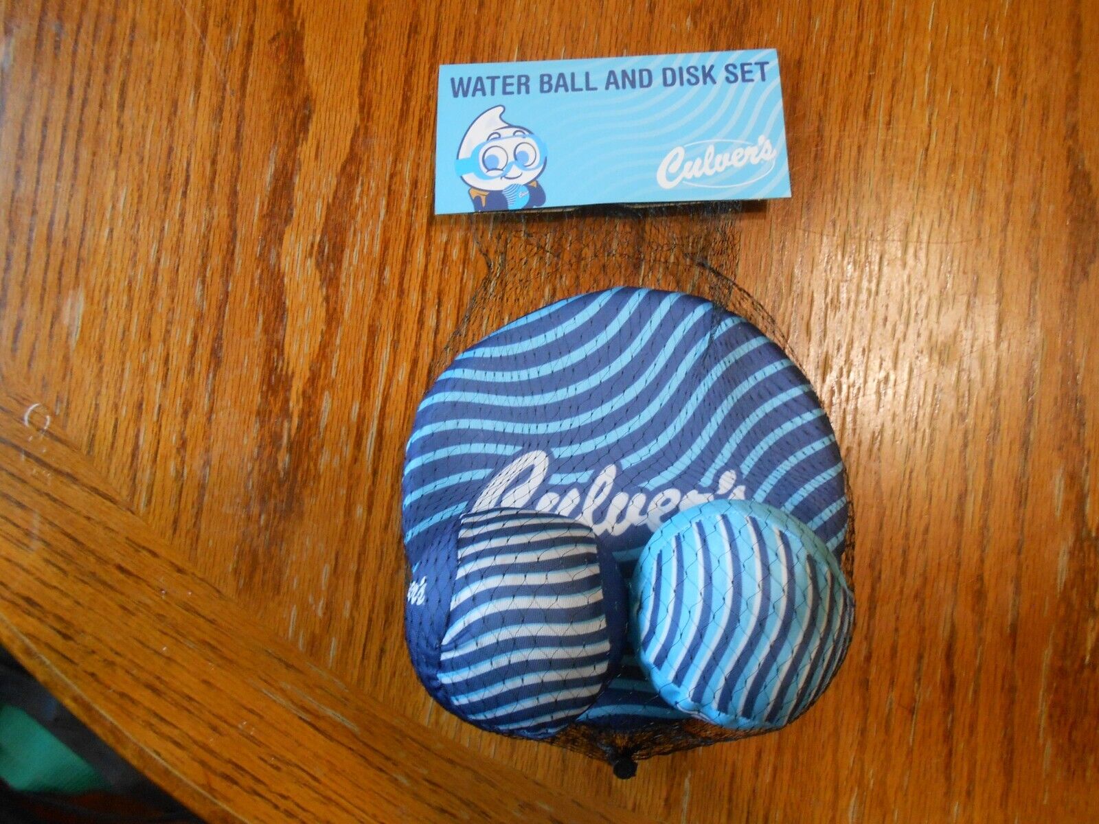 Culver\'s Water Balls & Disk Set - NEW in Packaging