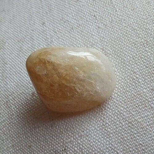 1 X Citrine Crystal Tumble Stone, Reiki Healing 4 cms x 3 x 2 cms Approx 