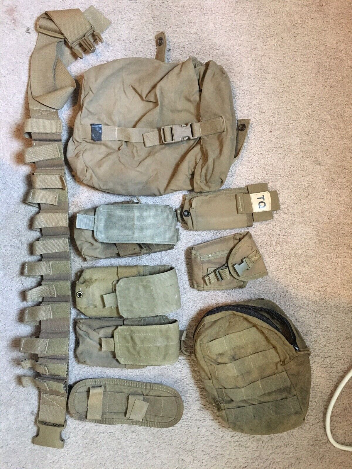 military gear lot