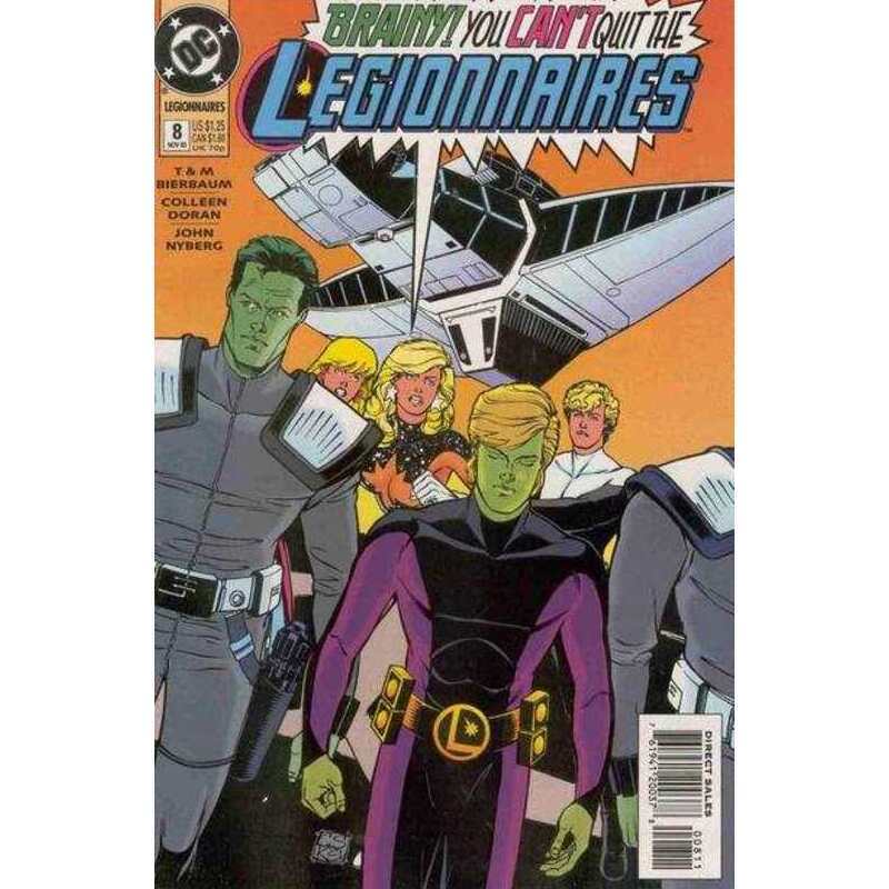 Legionnaires #8 DC comics NM Full description below [s 
