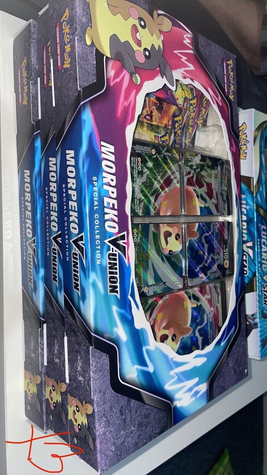 (3X) Pokemon TCG:  Morpeko V-UNION Special Collection Box