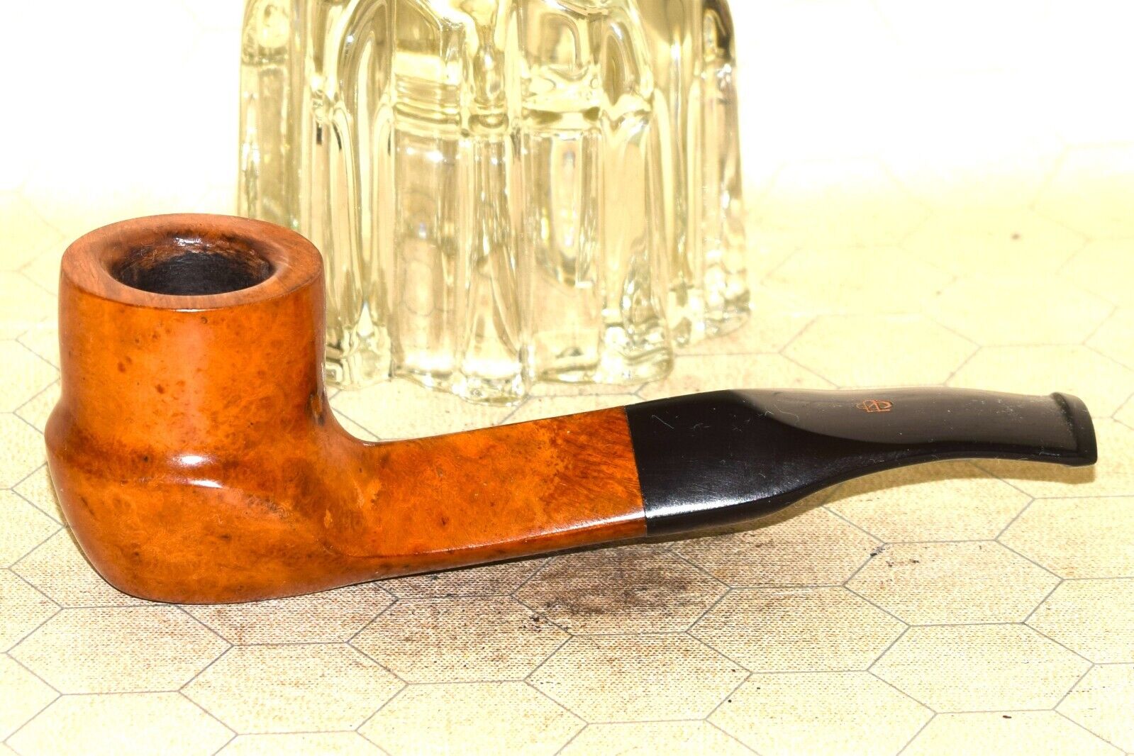 SPITFIRE BY LORENZO Italy Sitter 9mm Filter Tobacco Pipe #B050