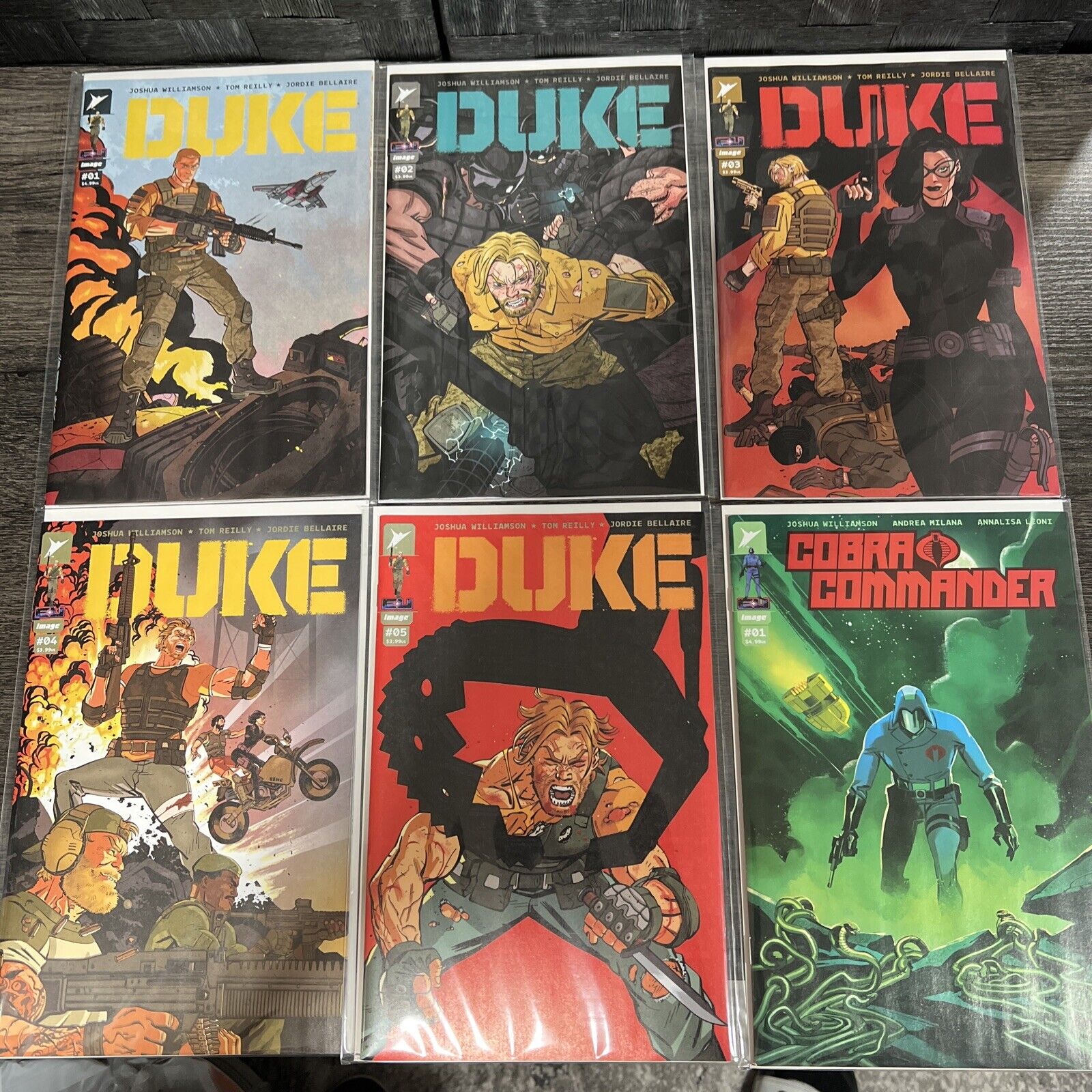 Image Comics Skybound Duke #1-5 Cobra Commander #1