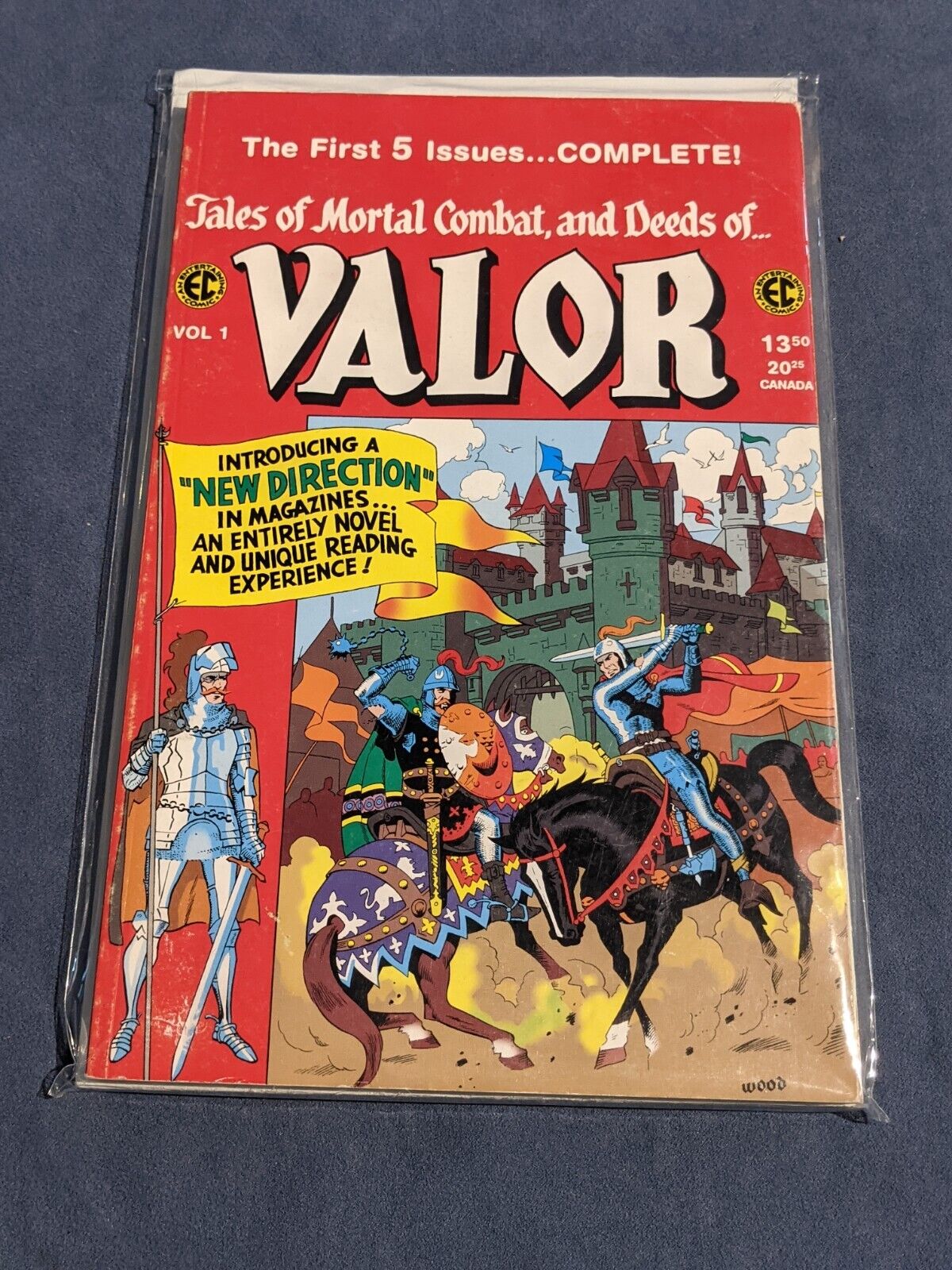 Valor Vol. 1 | 1998 | 5 Golden Age EC Valor Comics in 1 Volume