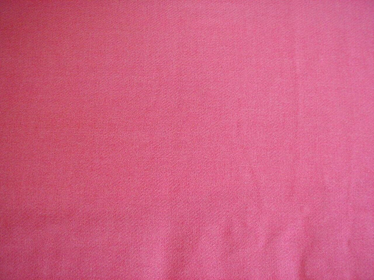 3 yards total vintage wool fabric hot pink shirt weight wool fabric 2 pieces