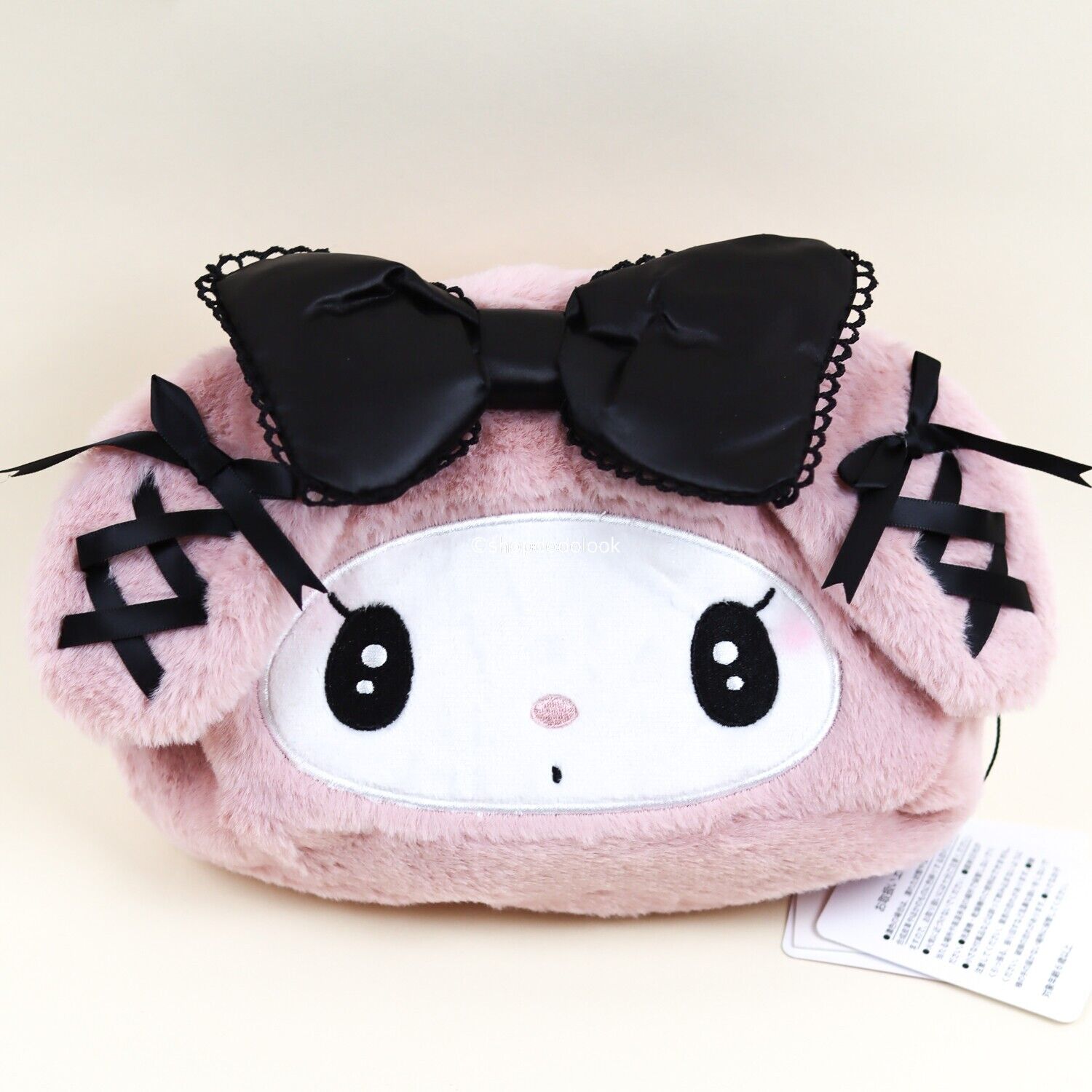 Sanrio My Melody Midnight Melokuro Makeup Pouch New Japan 10\