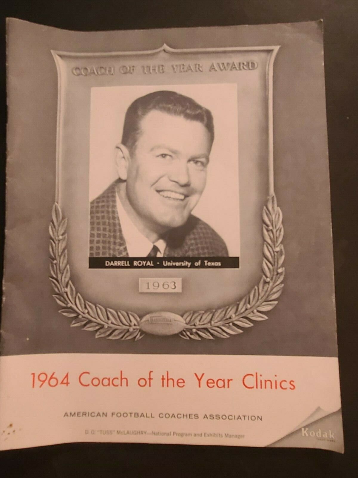 1964 Coach Of The Year Clinics American Football Coaches Association