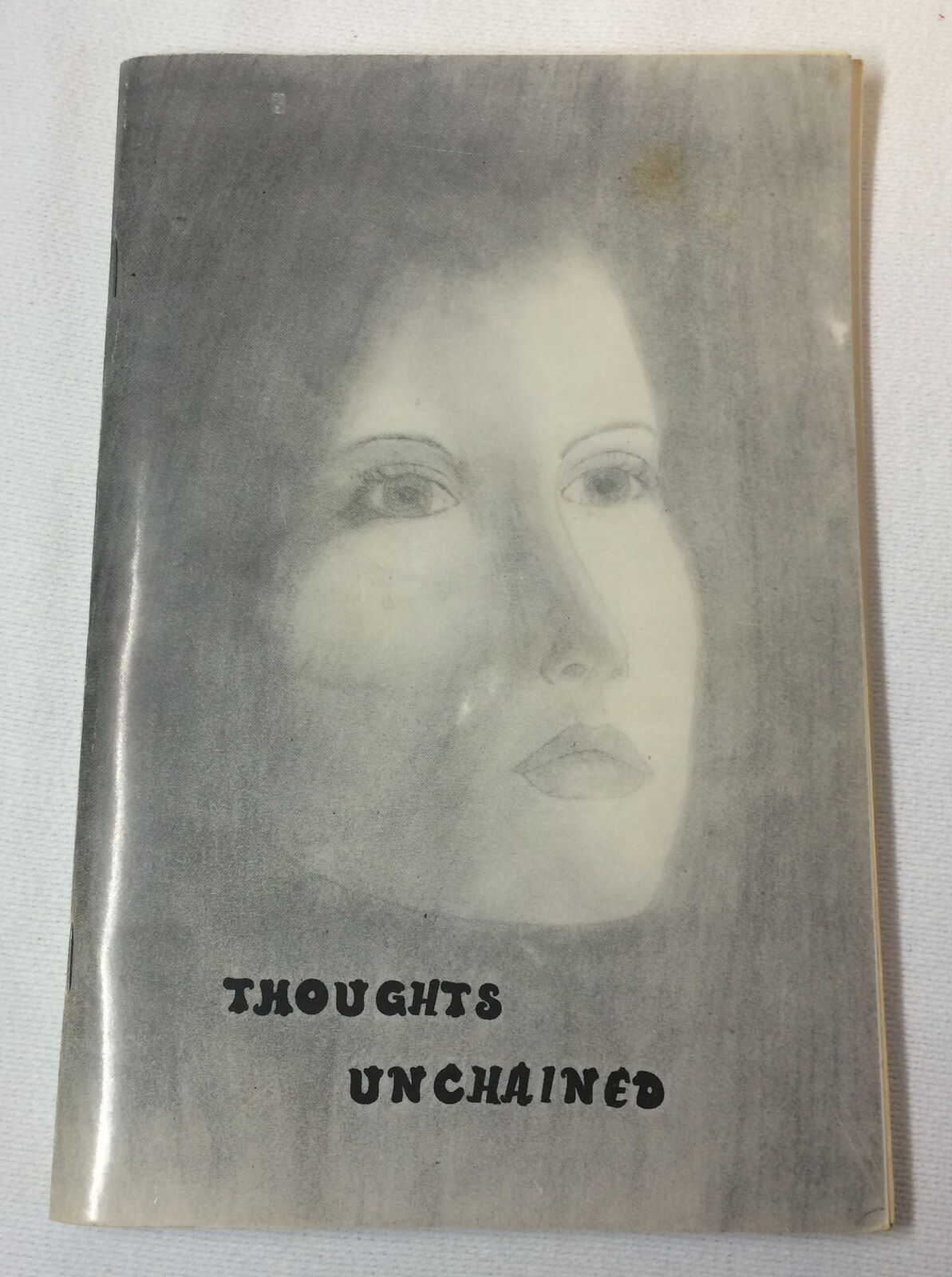 1977 Mount Airy Senior High School literary magazine THOUGHTS UNCHAINED ~ NC