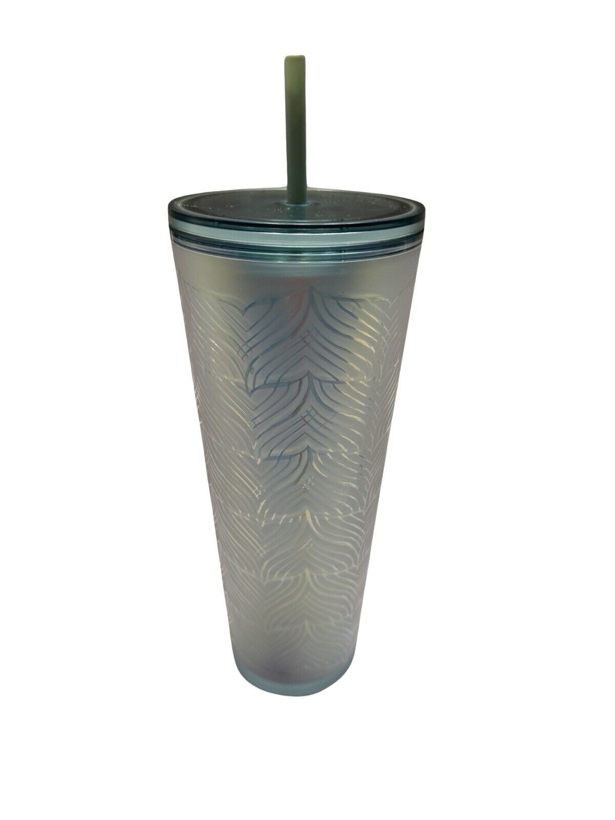 Starbucks Acrylic 50th Anniversary Frosted Sirens Tail Venti Cold Cup 24oz