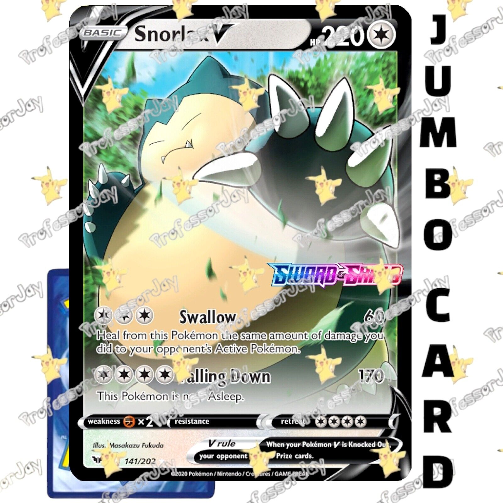 Pokémon TCG NEW SEALED | SWSH & SV  | JUMBO OVERSIZED STAMPED HOLO PROMOS Cards