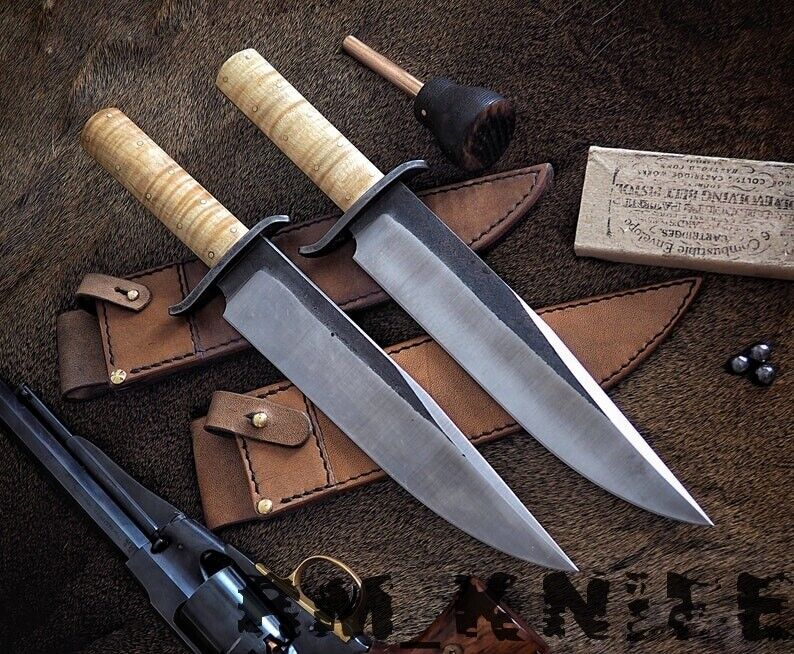 Handforged bowie knife