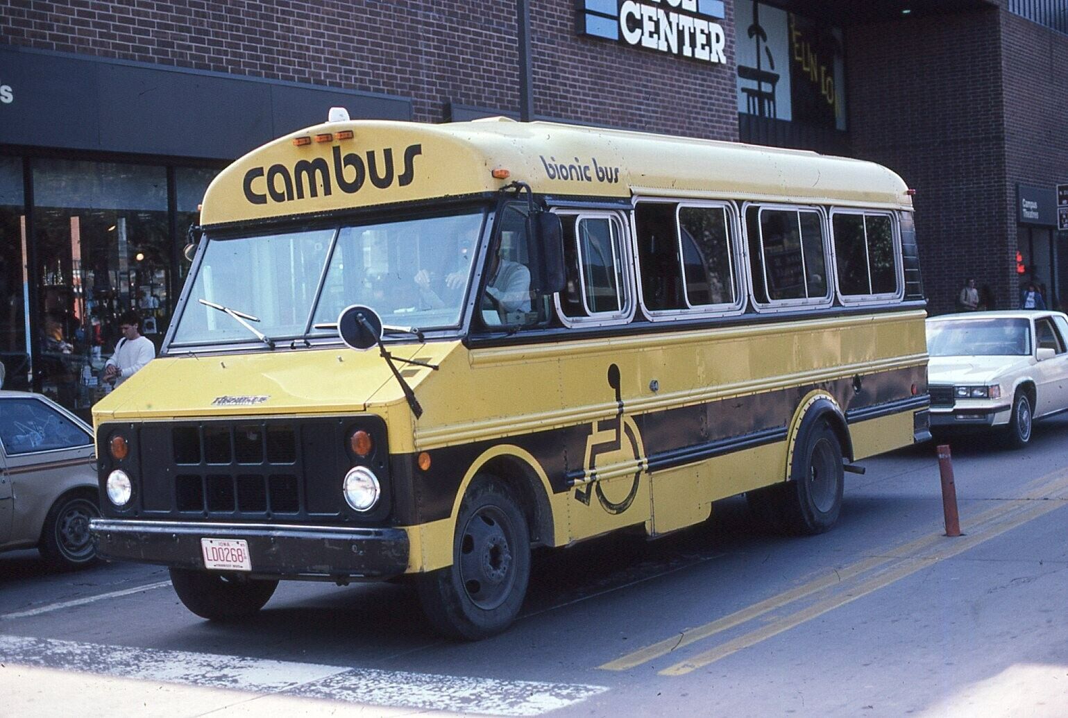 Original Bus Slide Cambus Bionic Bus Iowa University 1986 #4