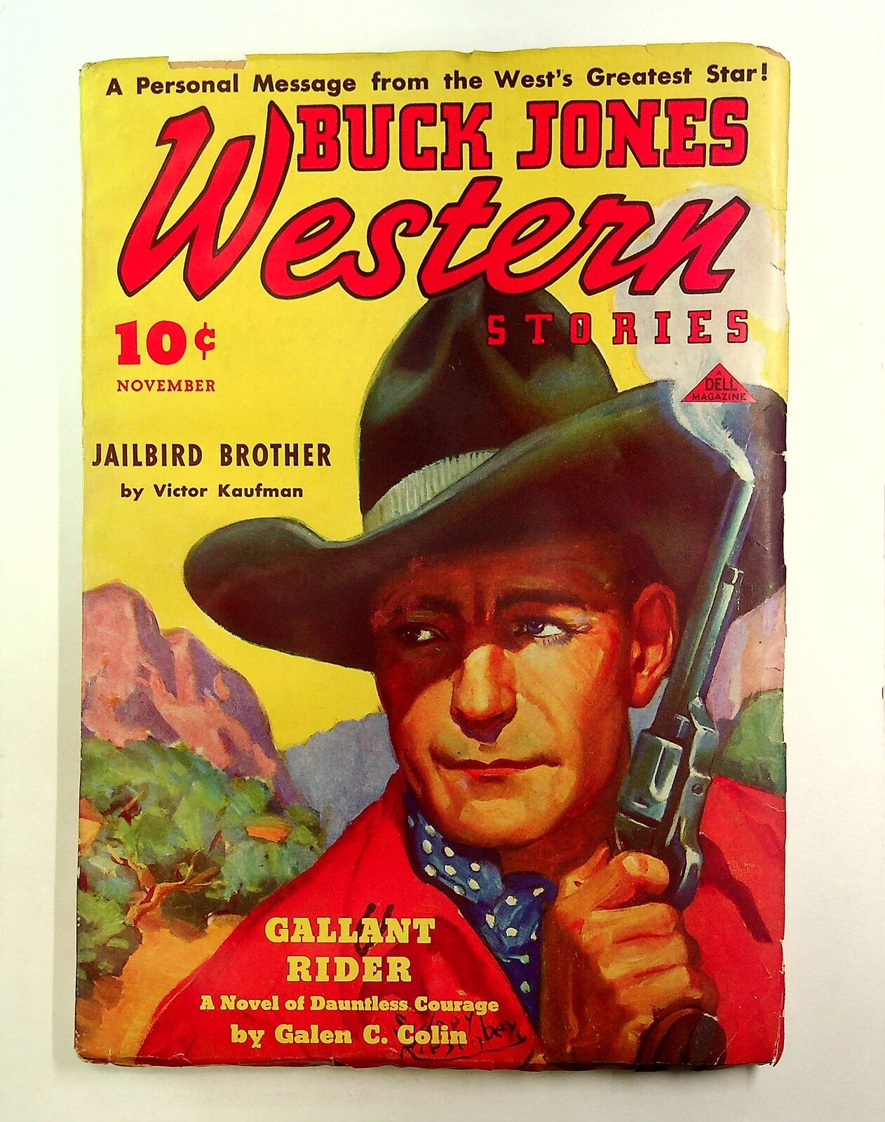 Buck Jones Western Stories Pulp Vol. 1 #1 GD 1936
