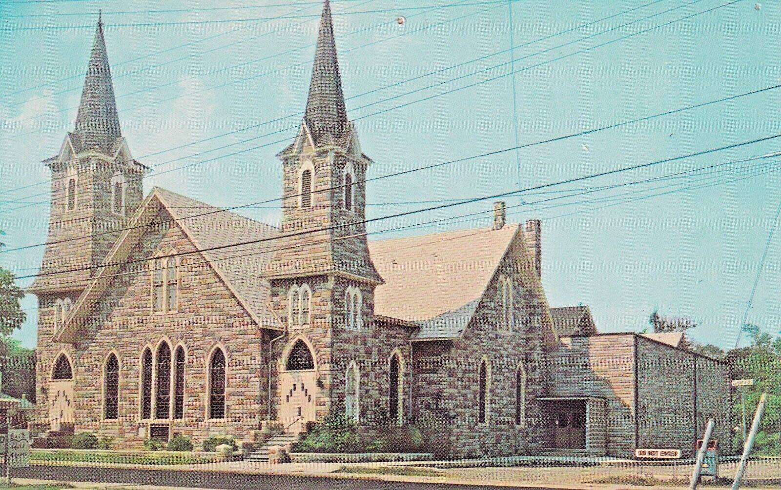 Postcard VA Chincoteague Virginia Union Baptist Church I5