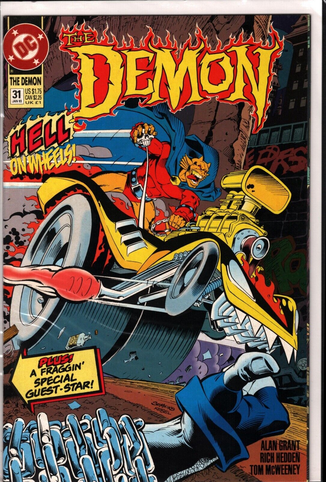 46398: DC Comics THE DEMON #31 NM Grade