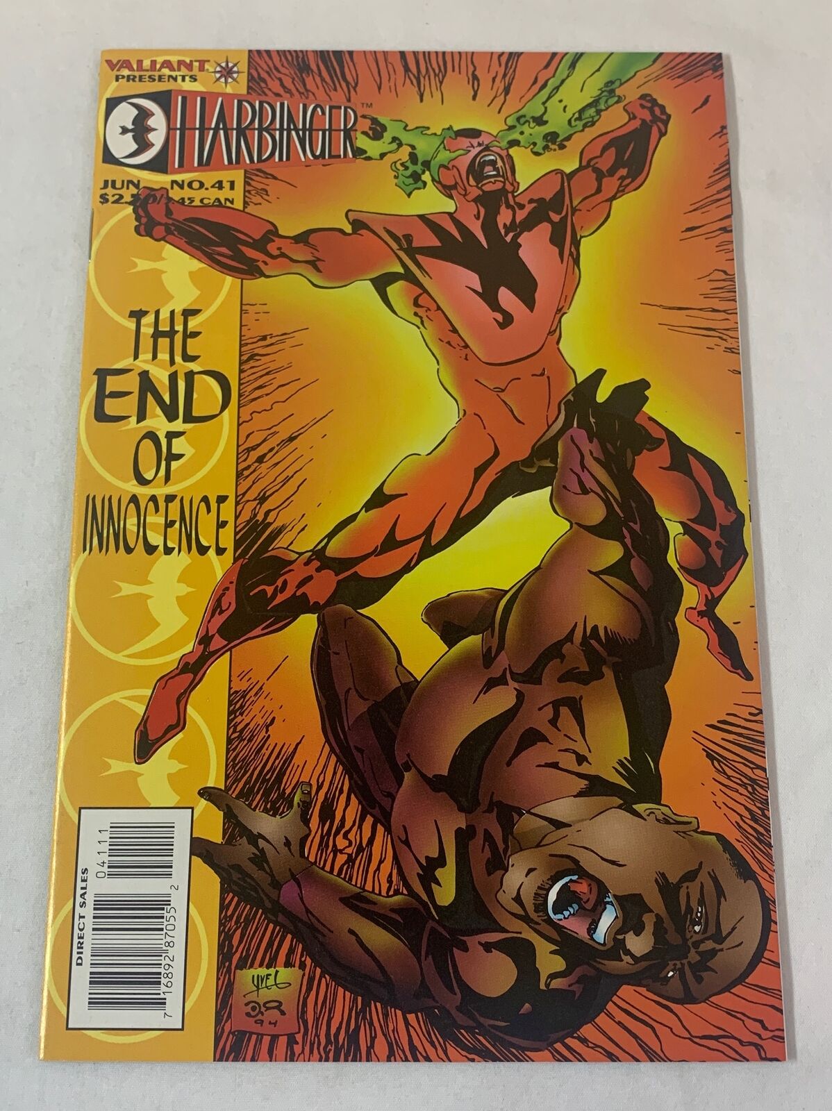 1995 HARBINGER #41 comic ~ The End of Innocence ~ last issue, low print run