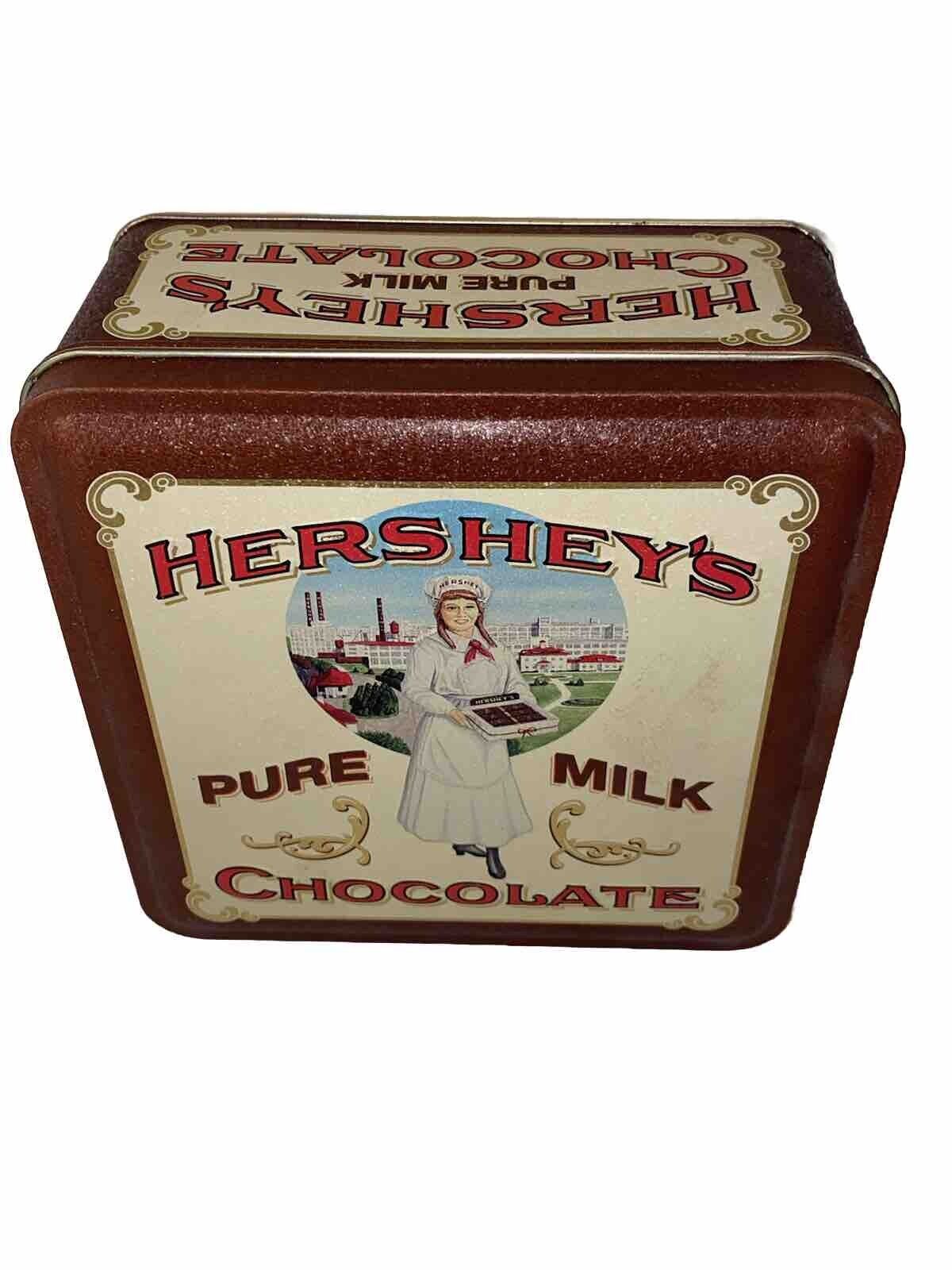 Vintage Edition #2 1992 Hershey's Pure Milk Chocolate Advertising Tin 