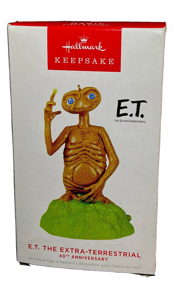 2022 Hallmark E.T. The Extra-Terrestrial 4Oth Anniversary Magic Ornament NIB 