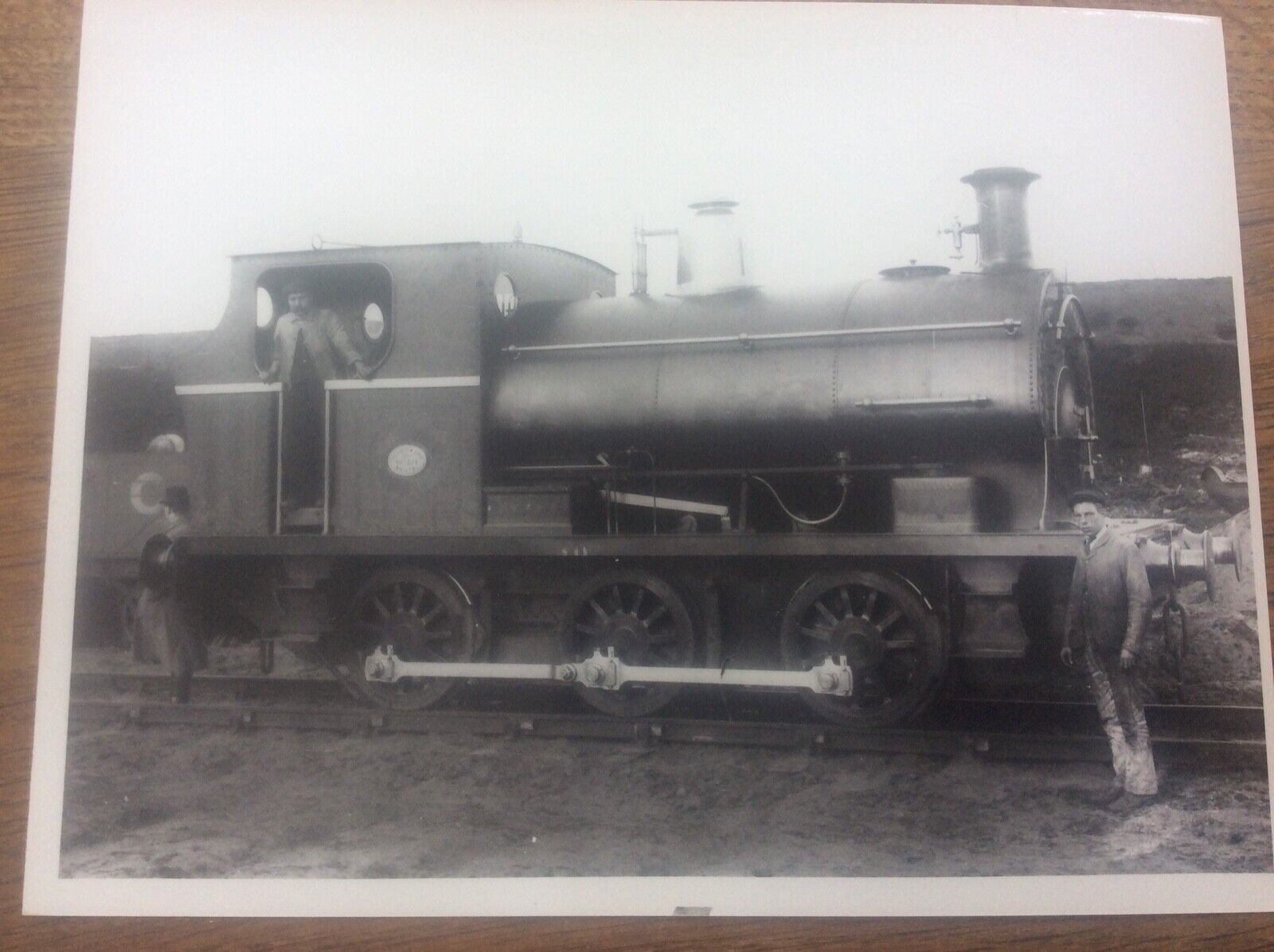 Scunthorpe British Steel Industrial Photograph Print Railway Bristol Loco 8x6”